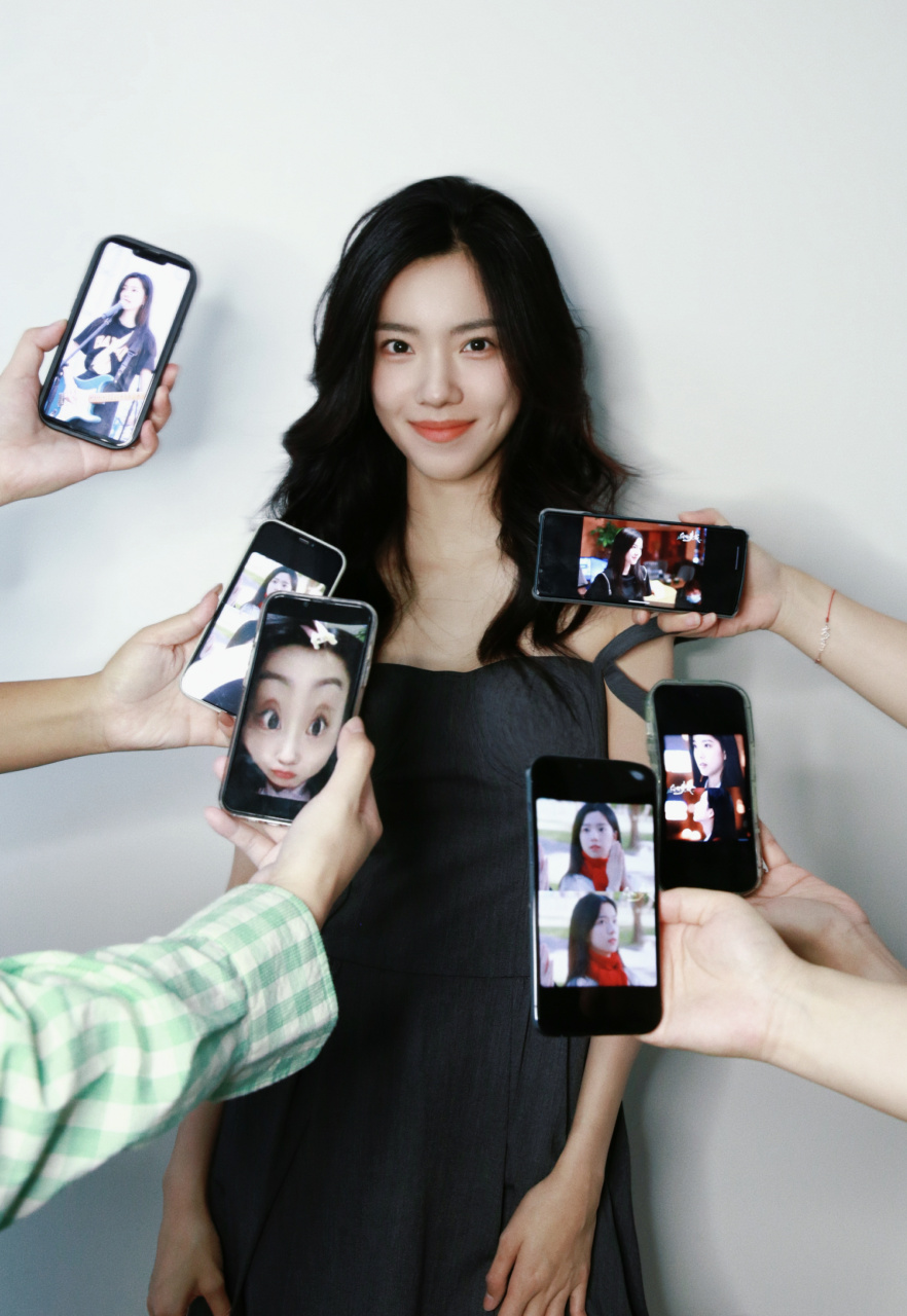 和上电视的林语惊合个影!#电视剧白日梦我