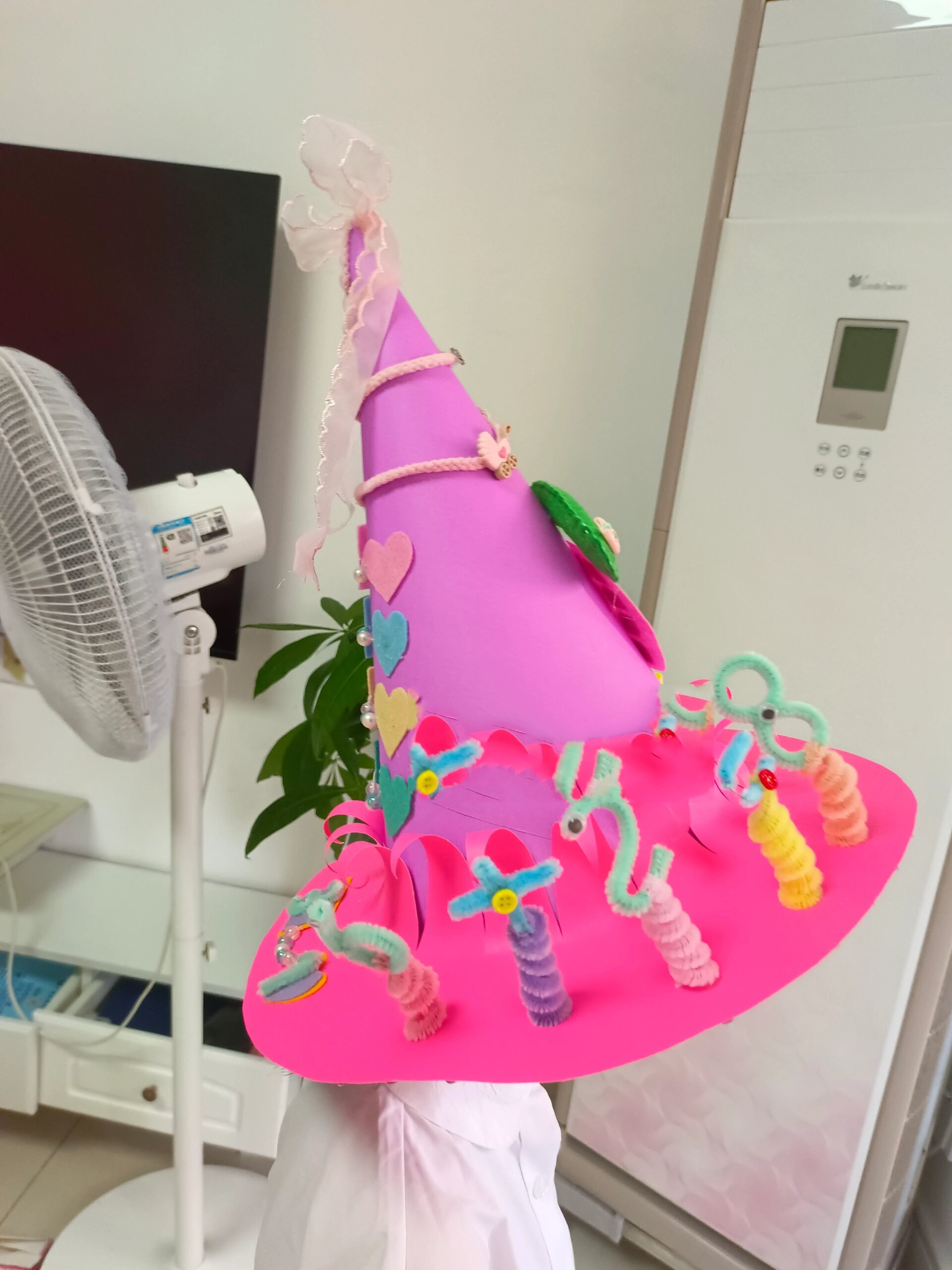 "数学魔法帽" 做手工就是有点费妈,但是成品我是比较满意的,😃根据