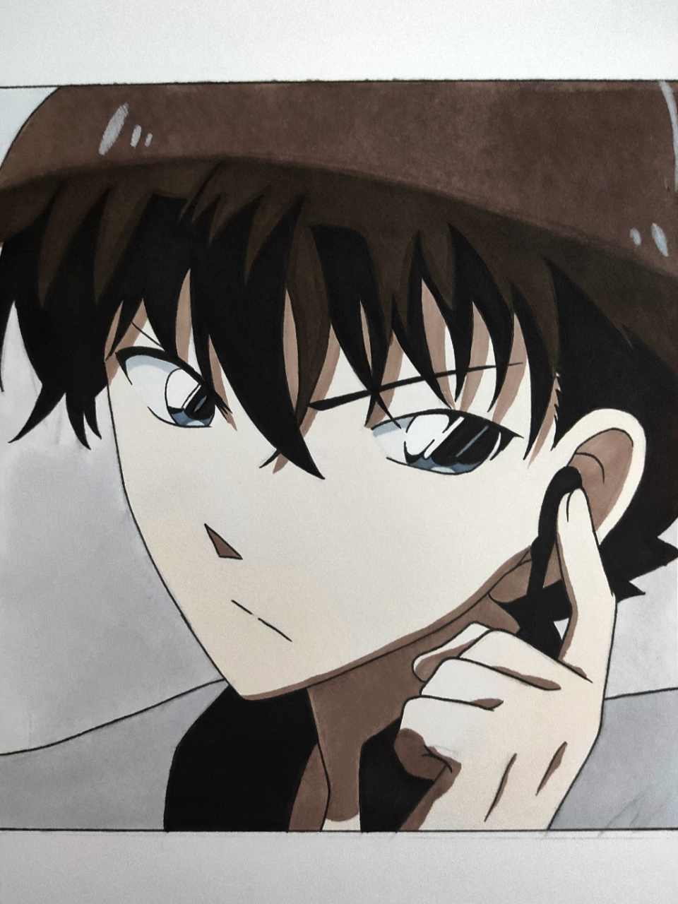 画一个黑羽快斗 [舔屏] #名侦探柯南