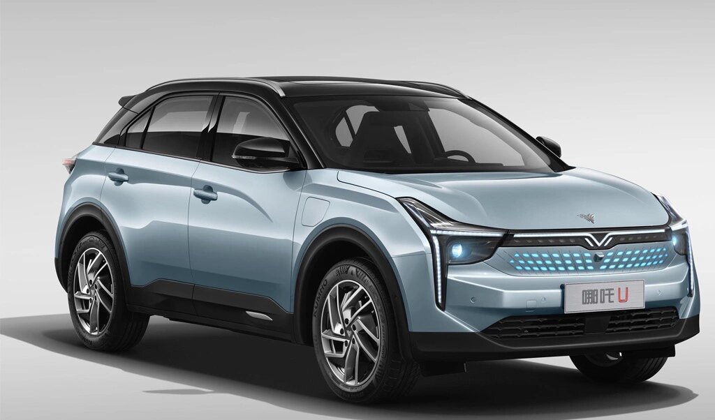 每天认识一款车:day 14 中文名称:哪吒 英文名称:neta auto 国别:中国