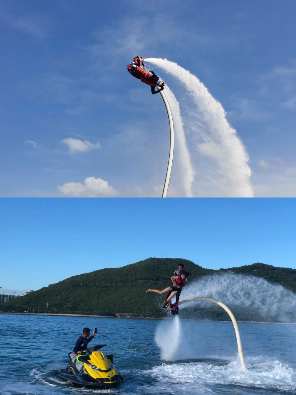 水上飞行器教练起反应图片