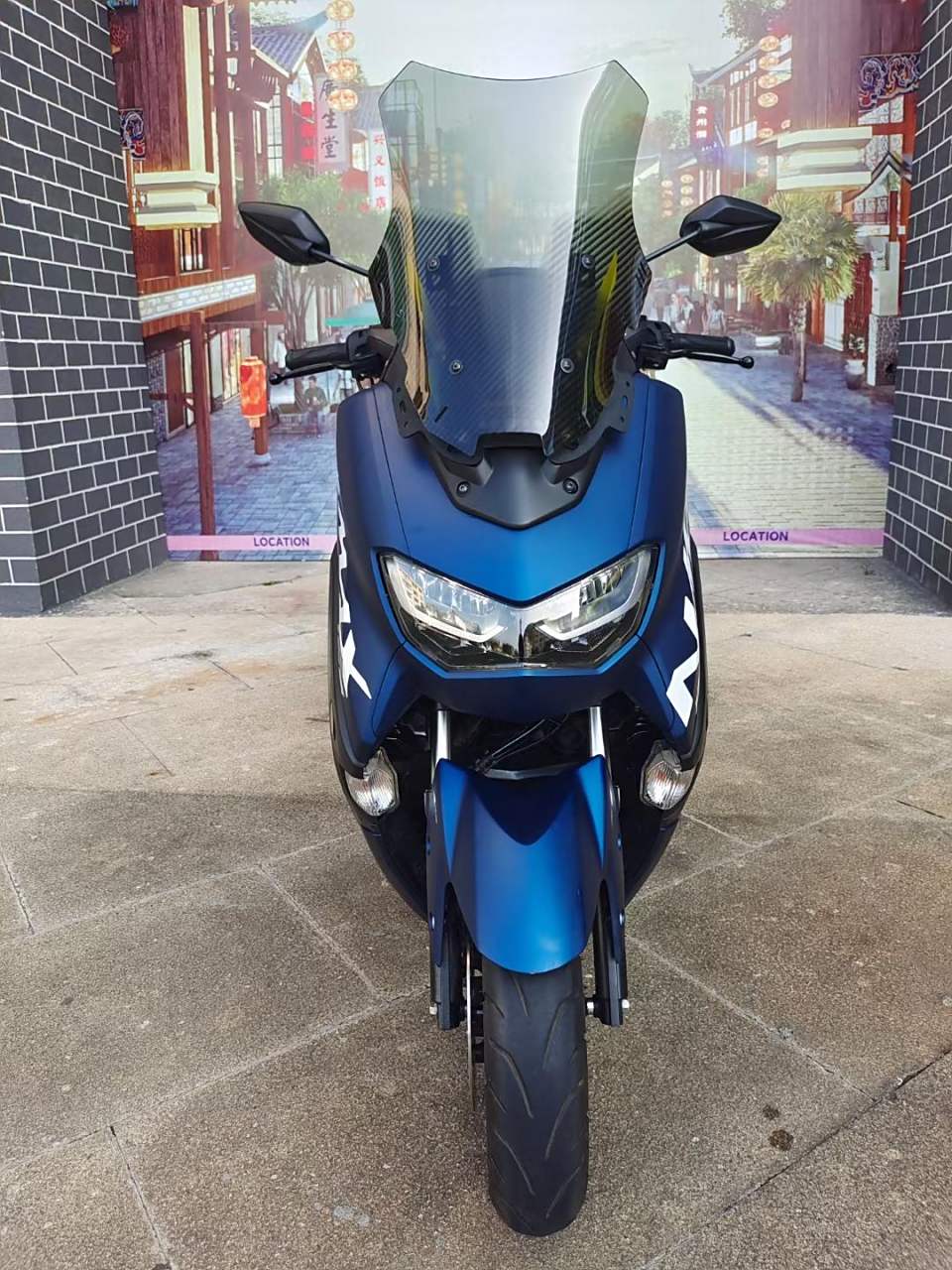 2021年雅马哈大茂进口nmax155,一手户,6千多公里车,abs版,改了原车后