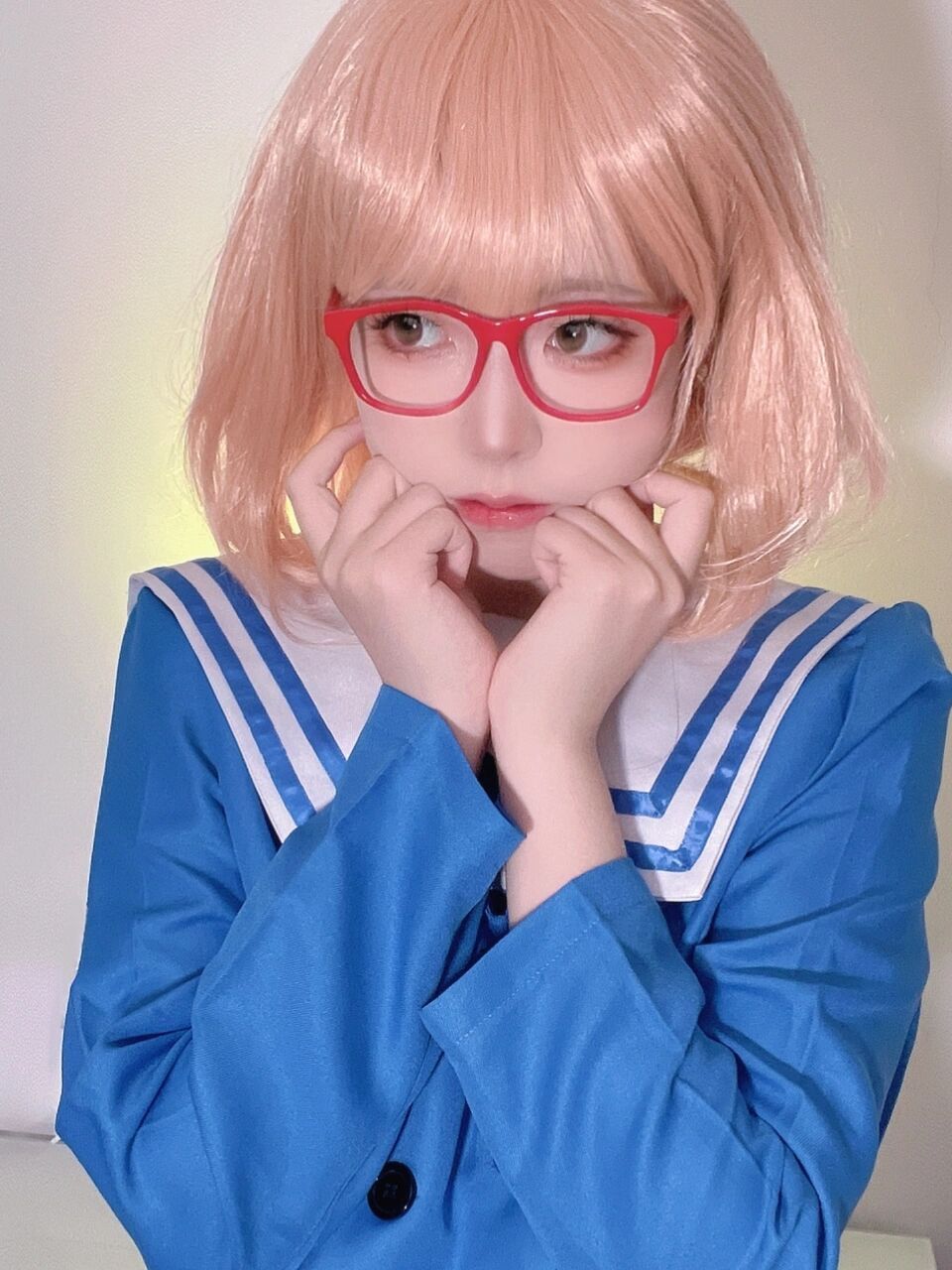 我先来:今夕是何年[笑哭] 	 #境界的彼方# #栗山未来# #cos