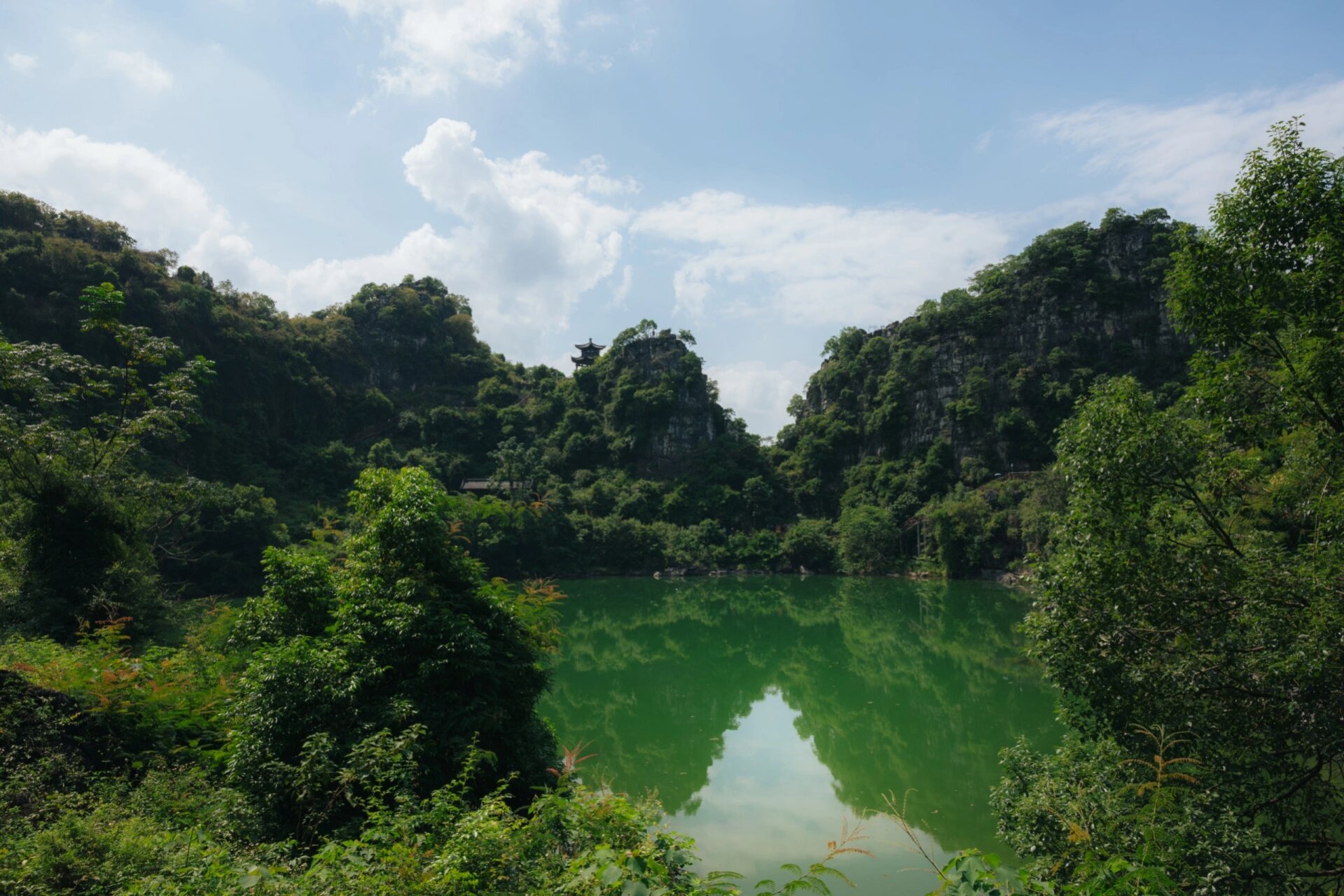 小众自驾游,打卡武宣八仙天池 国庆小长假自驾去了武宣的八仙天池