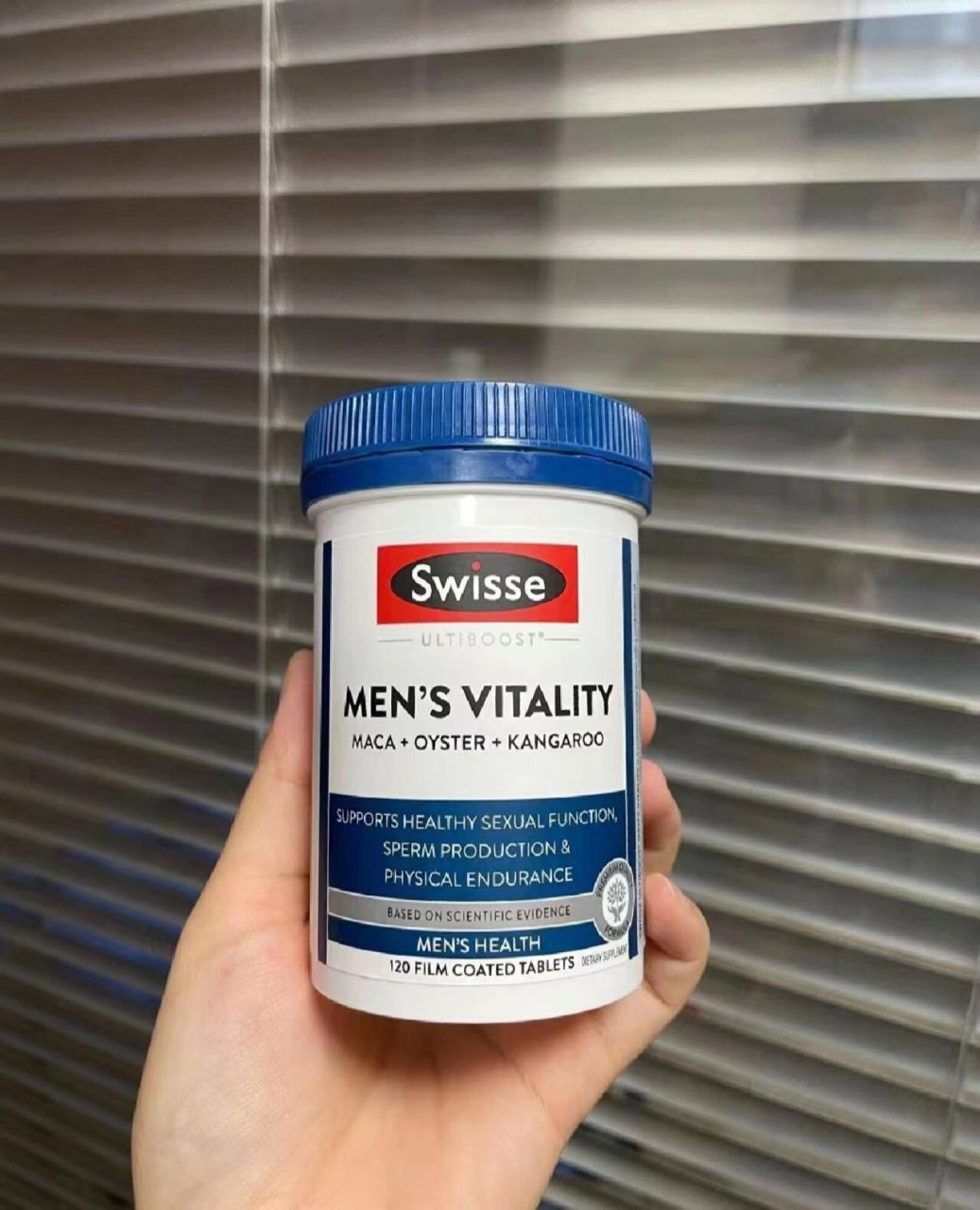 swisse男性雄风片120粒 浓缩提取了澳洲袋鼠精 新西兰牡蛎精以及天然