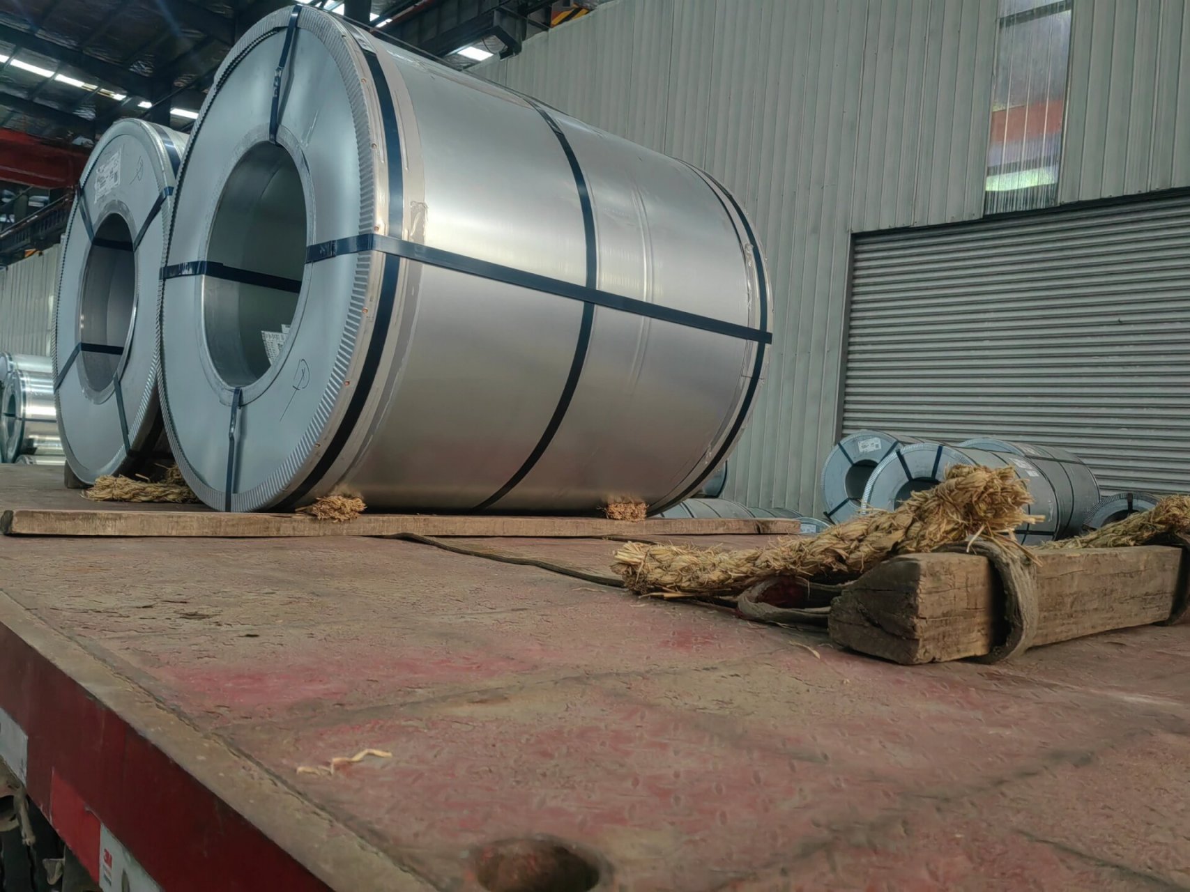 武钢高锌层镀锌卷 武钢高锌层镀锌卷整车发走