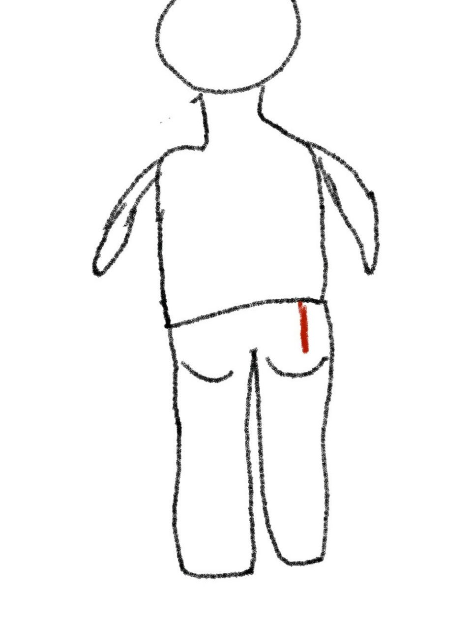 右边屁股一走路感觉一根筋扯着好疼,现在躺下动一下也疼.怎么回事啊.