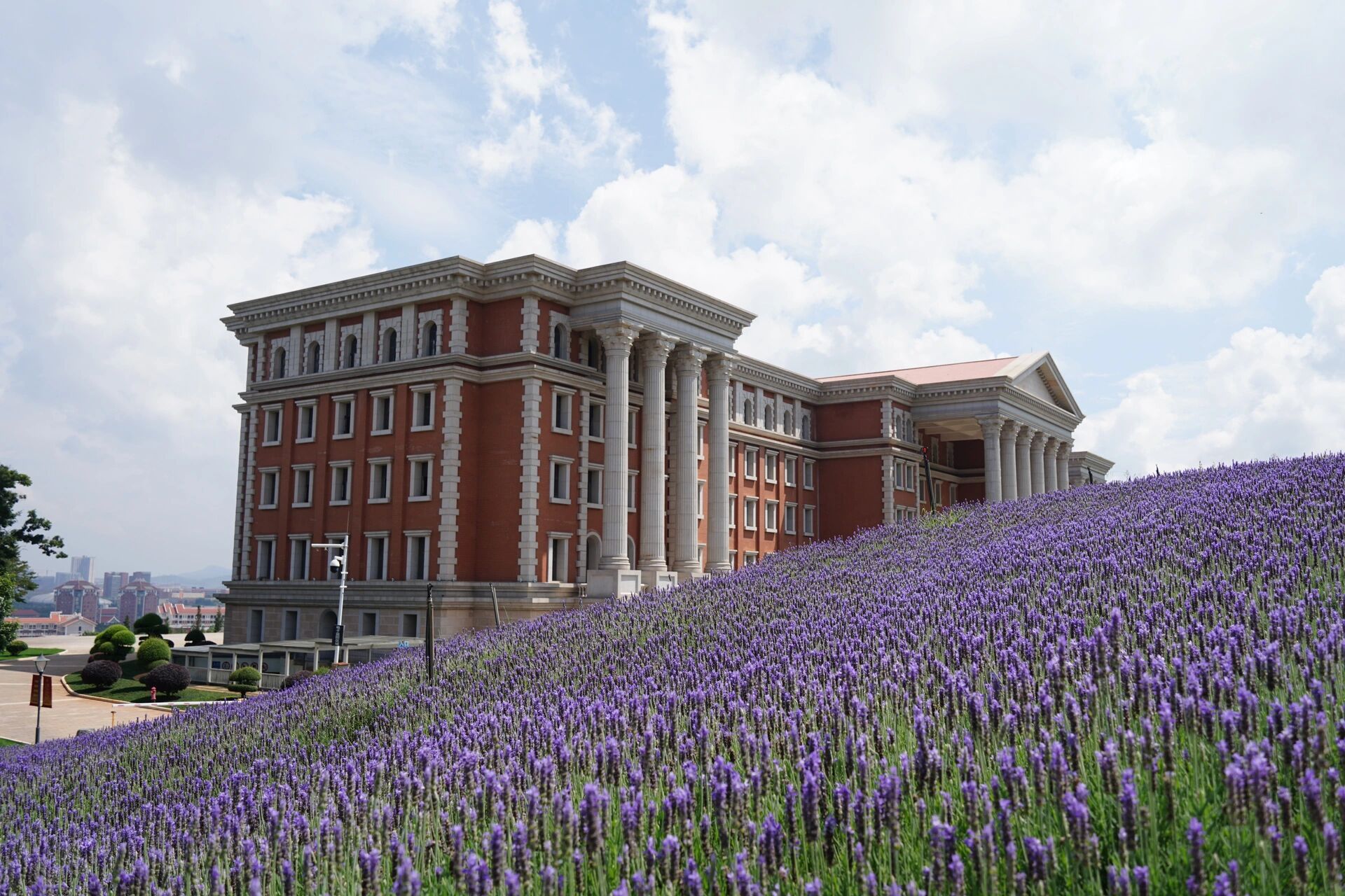 打车到云南大学呈贡校区北门.