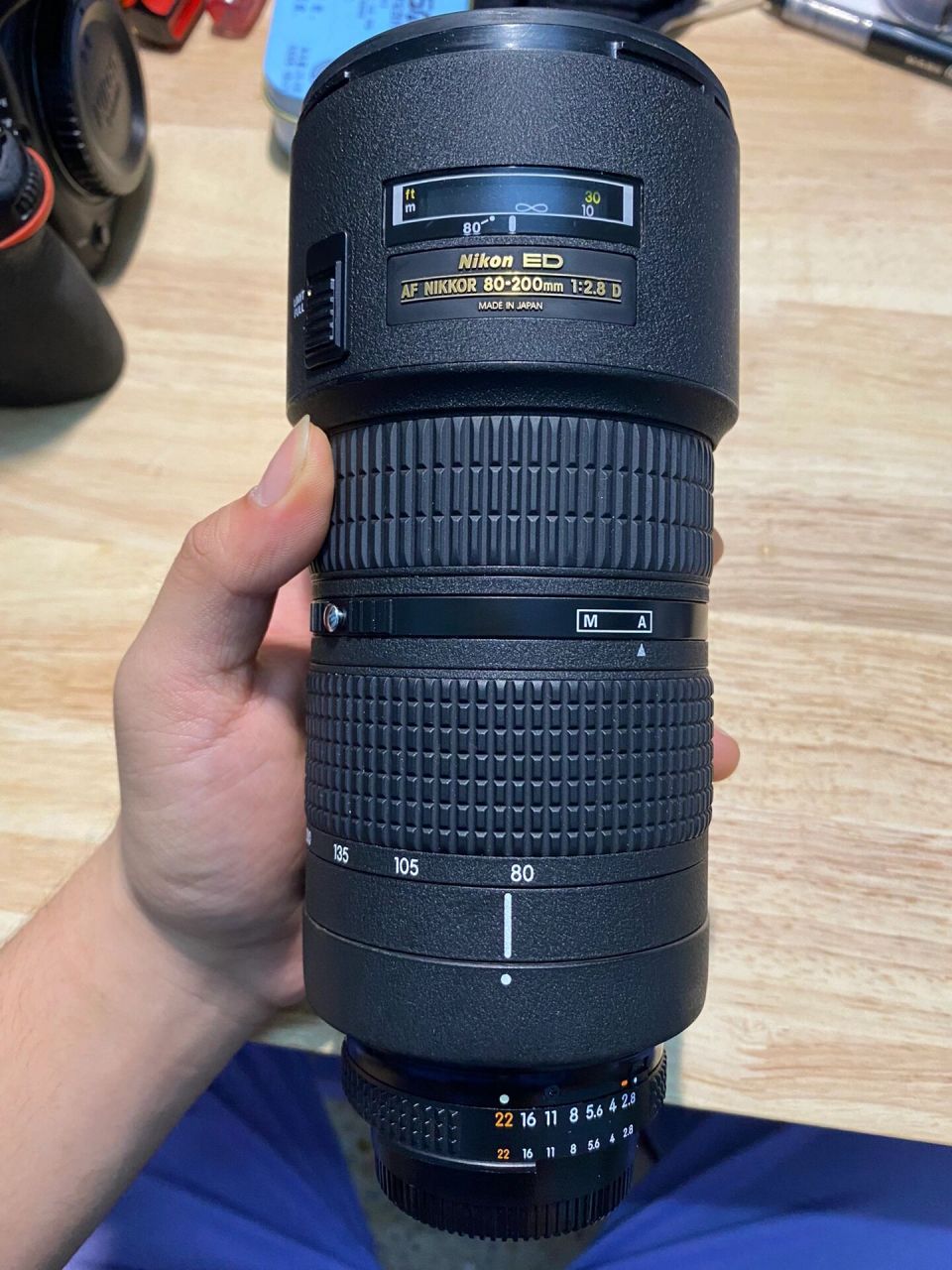 8三代小钢炮 尼康80-200 2.