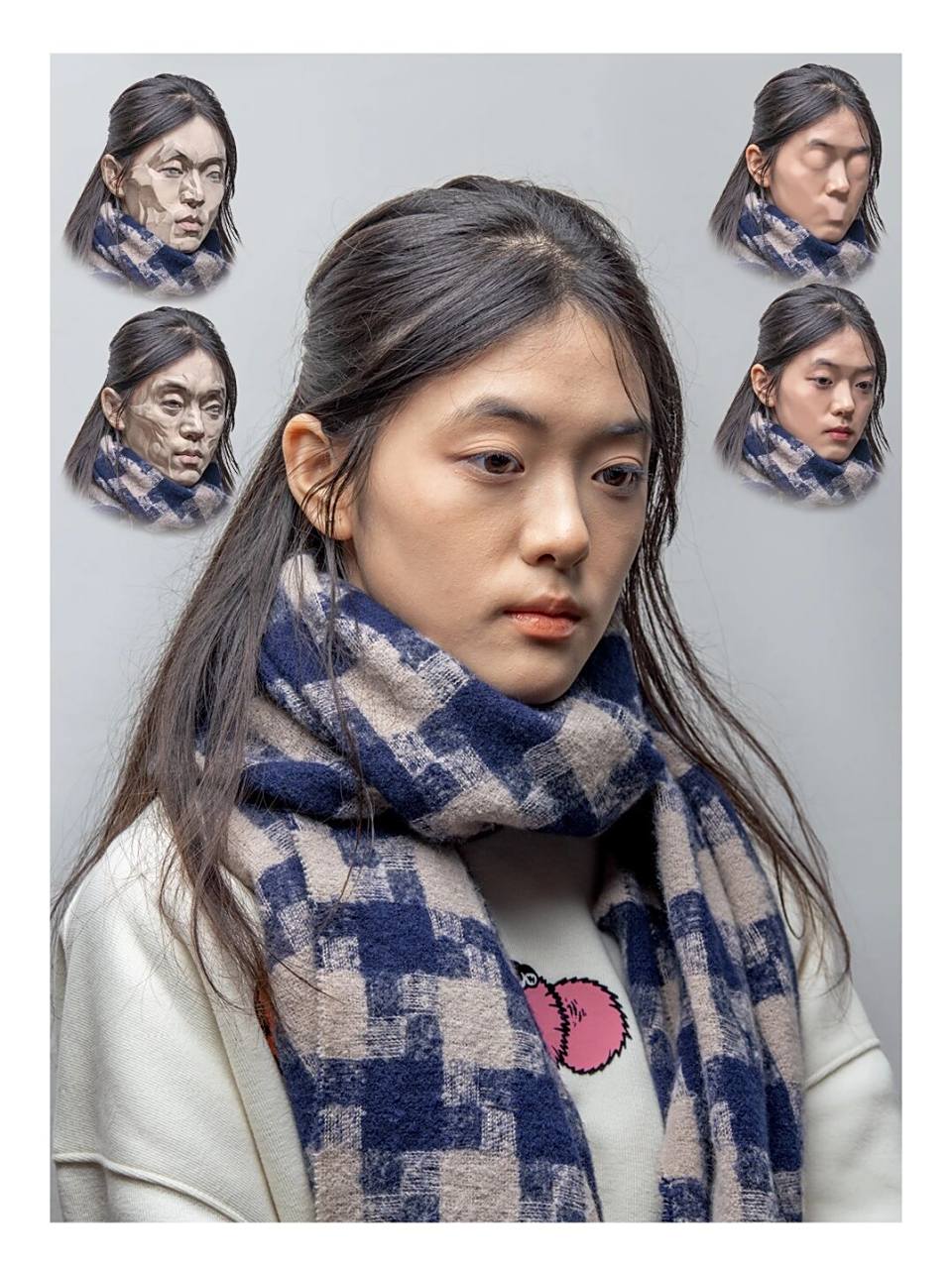 女青年头像精品照片素材 来自《争霸联考7头像照片》书