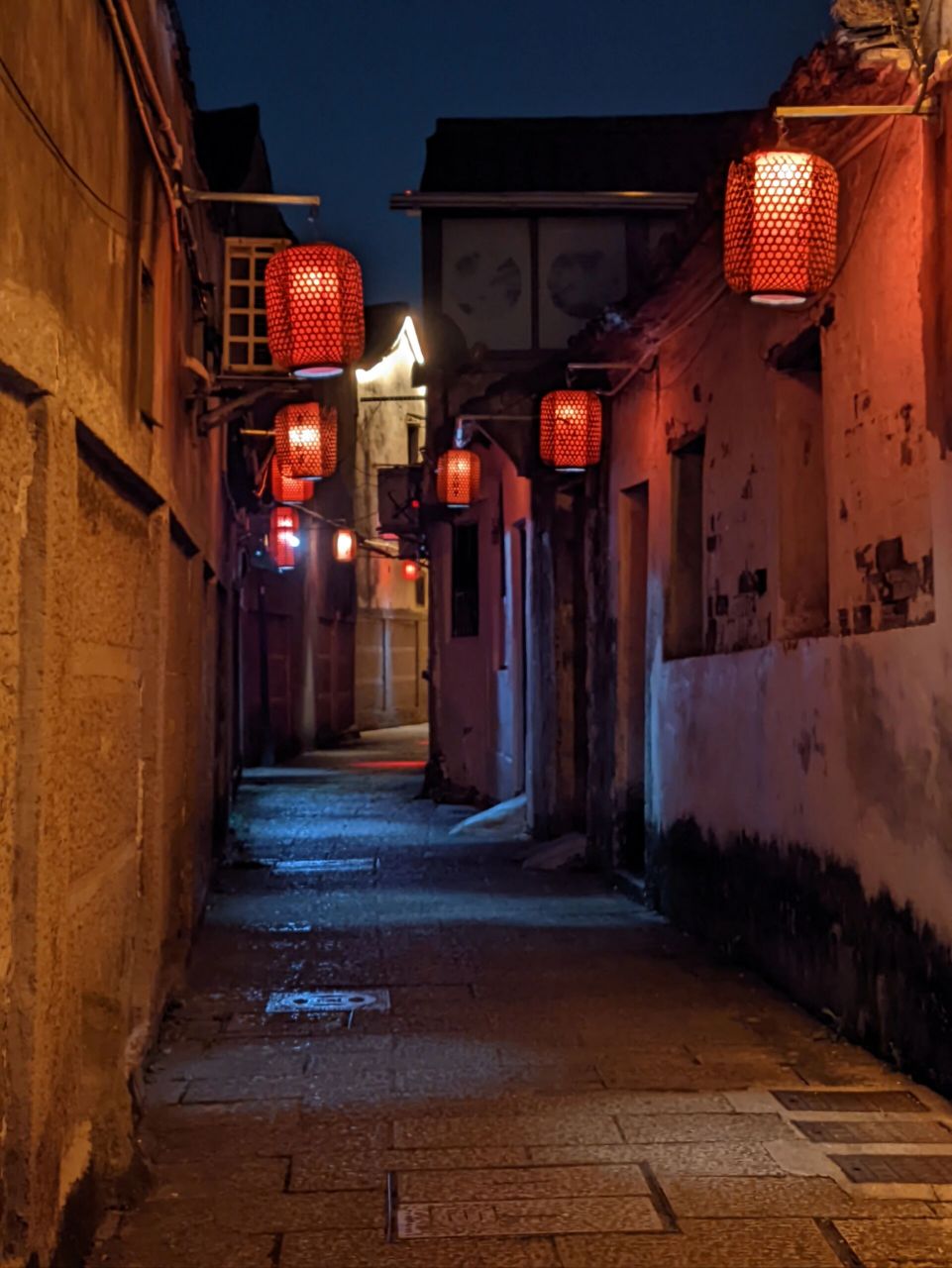 绍兴·书圣故里(夜景) 大家都看过白天的书圣故里吧?