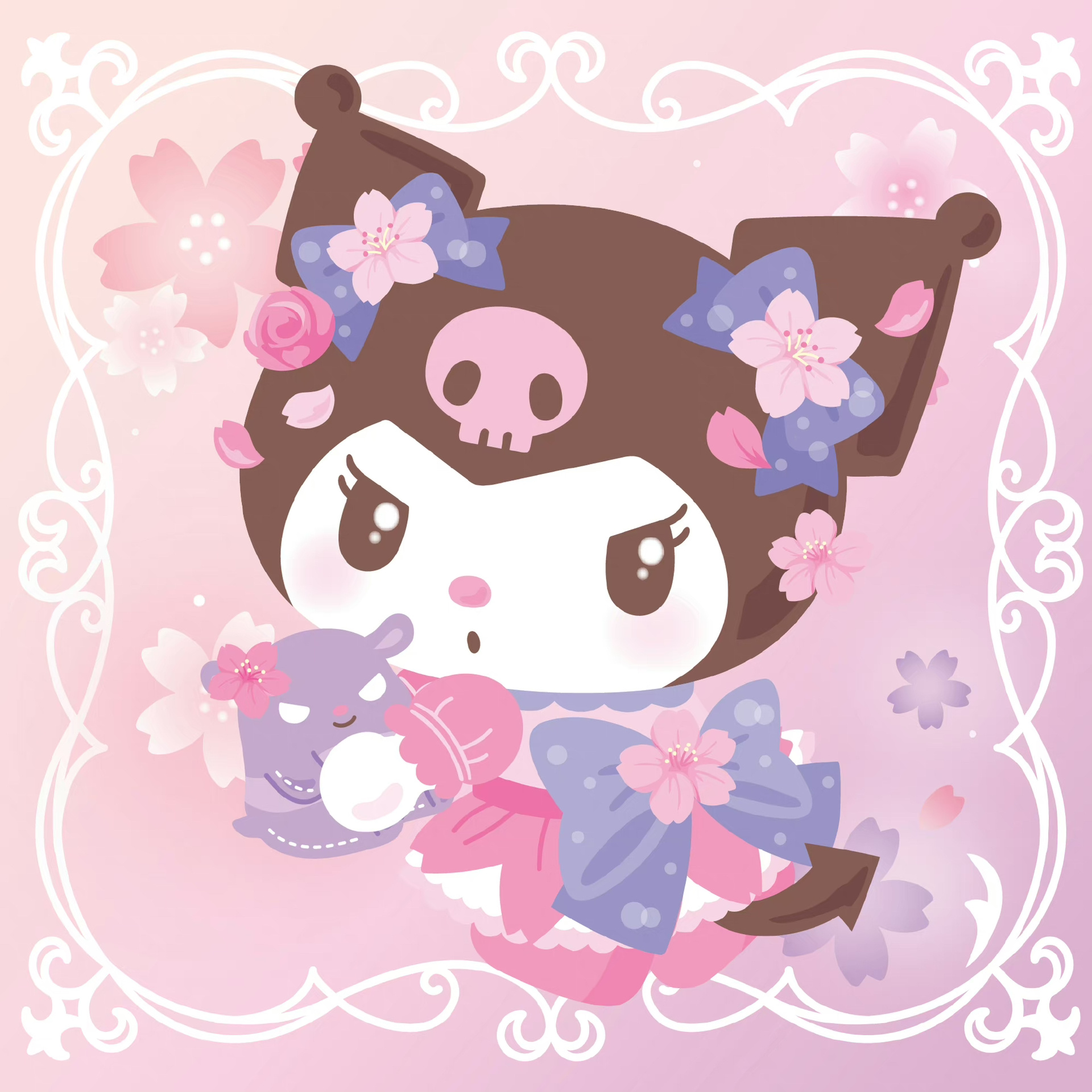 春日樱花94三丽鸥萌星头像贴纸素材分享 愿煦风和日永远护着可爱的