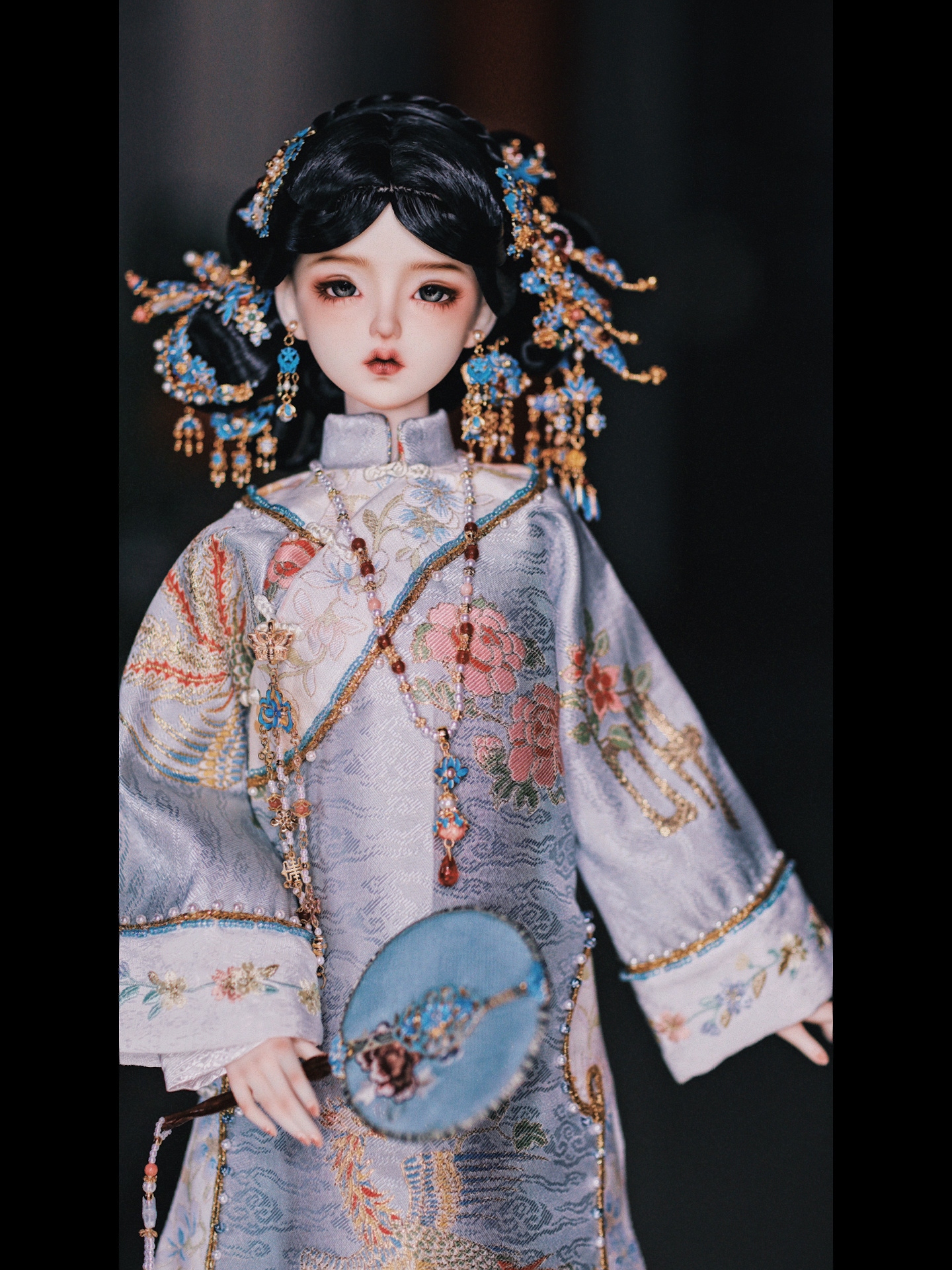 玩娃日常 bjd清宫旗装 秀禾