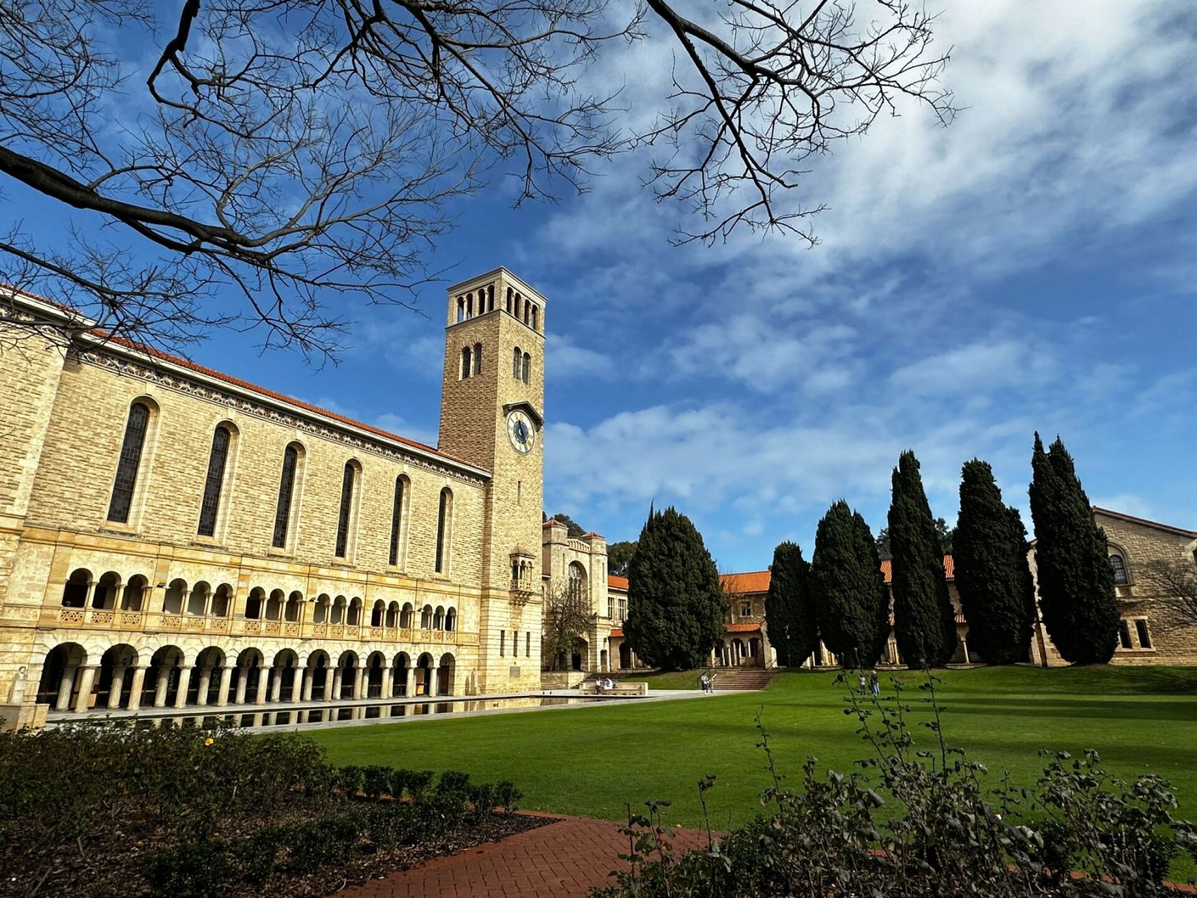 西澳大学风景图片
