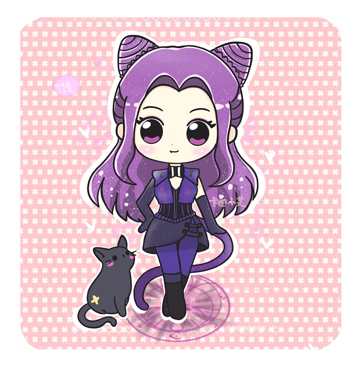 简笔画合集q萌斗罗大陆 小舞 宁荣荣 朱竹清 原创可爱q版斗罗 感谢