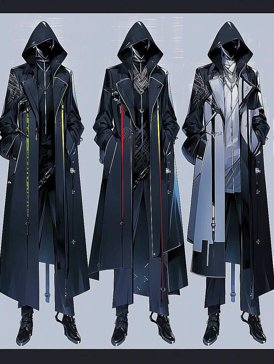 服装设计素材~神明职服系