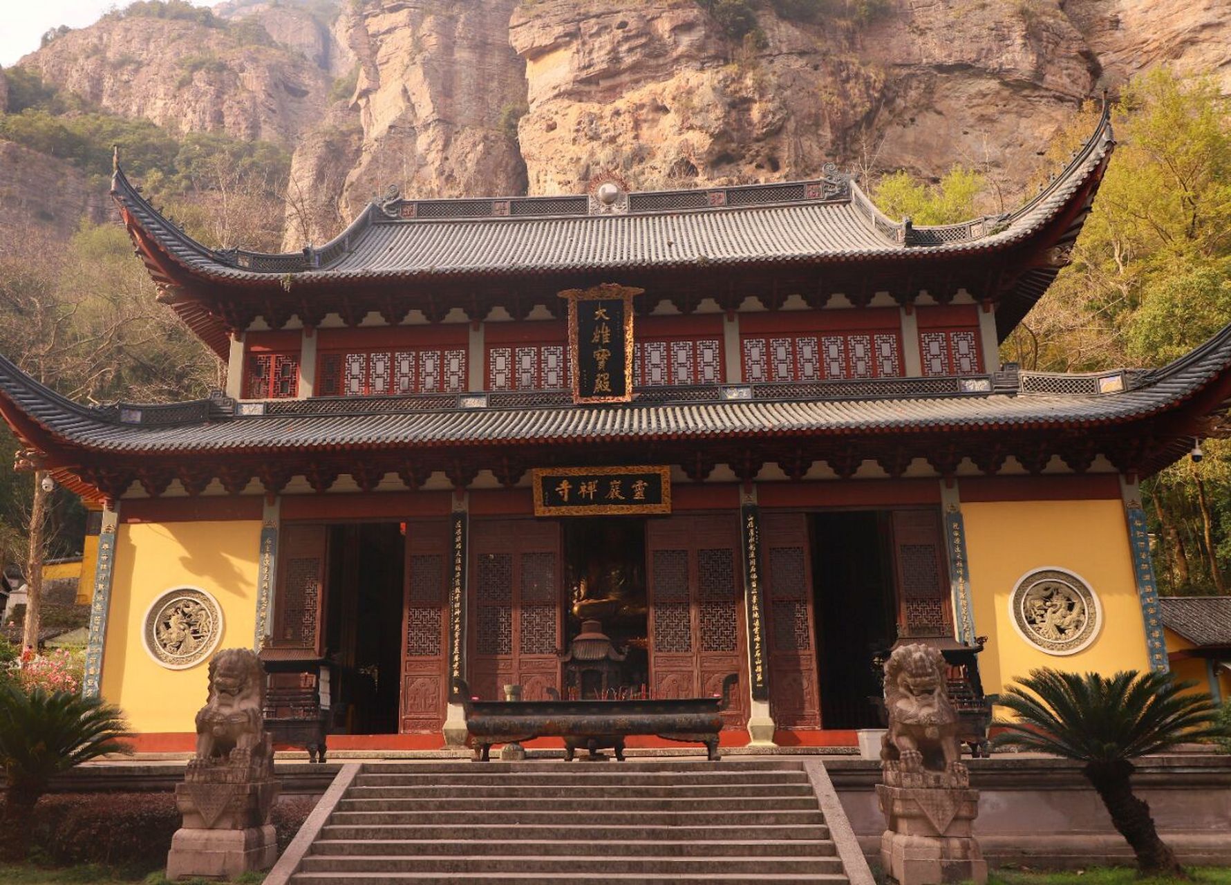 雁荡山灵岩景区,你不可错过的灵岩飞渡 "雁荡冠天下,灵岩尤绝奇",灵岩