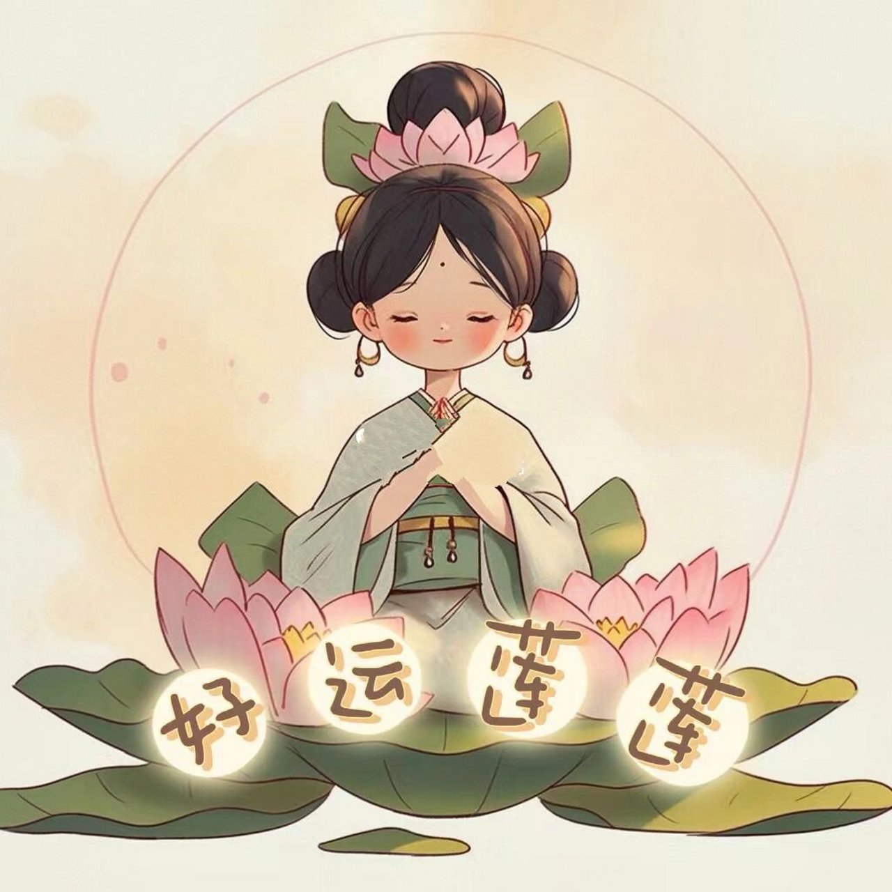 佛系头像 女生闺蜜佛系头像 每天要保持好心情才行,生气会变丑