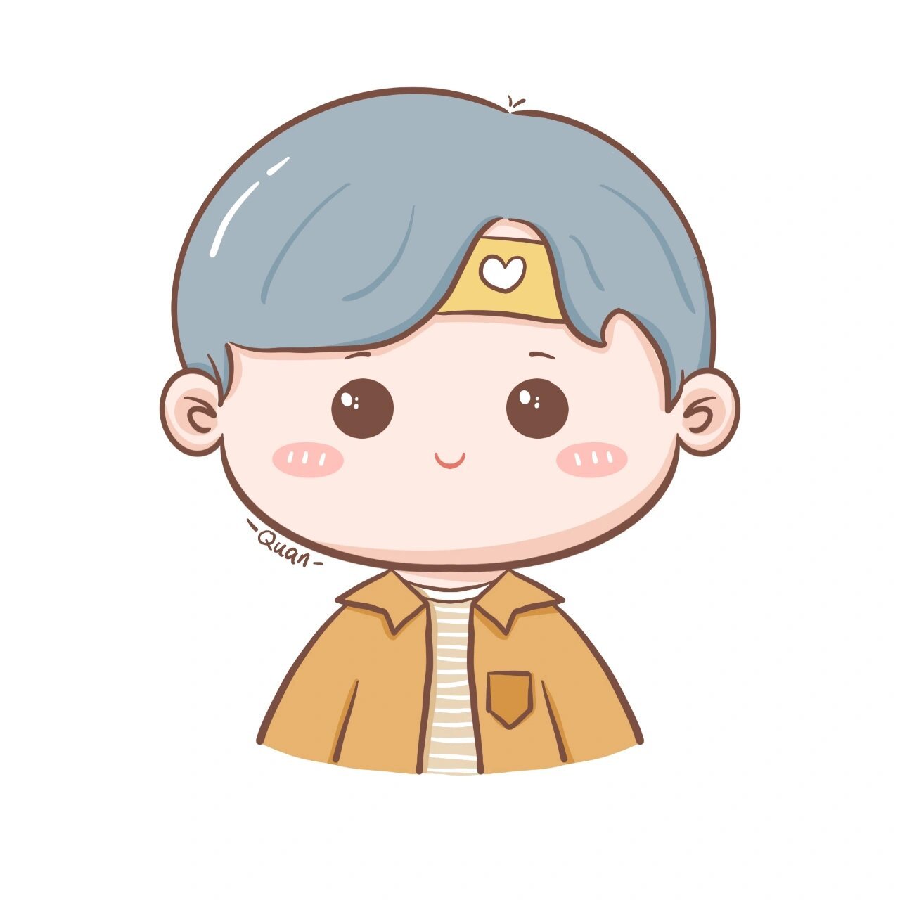 圈圈的画 | 简笔画小头像 今天是被迫呆家的一天,摸鱼95画一画解压