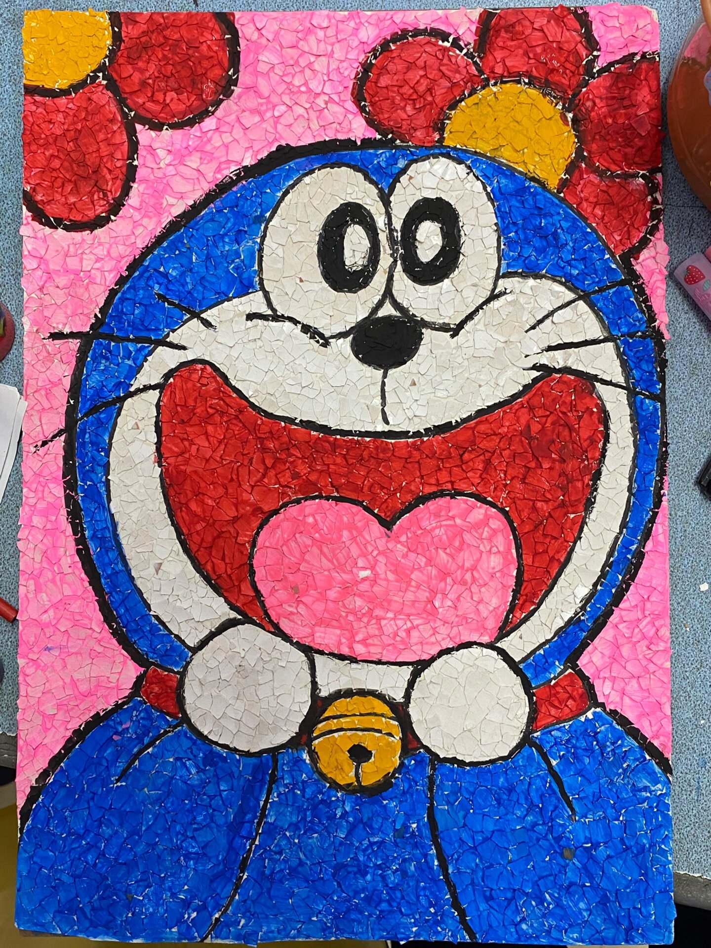 蛋壳贴画