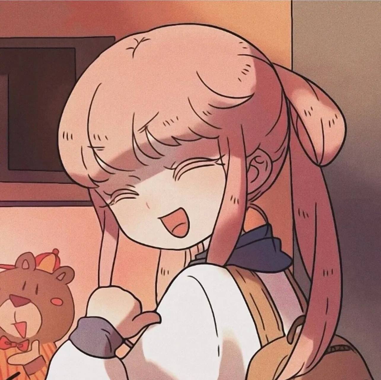 女生粉色系头像(小汤) 好看微信头像,无水印