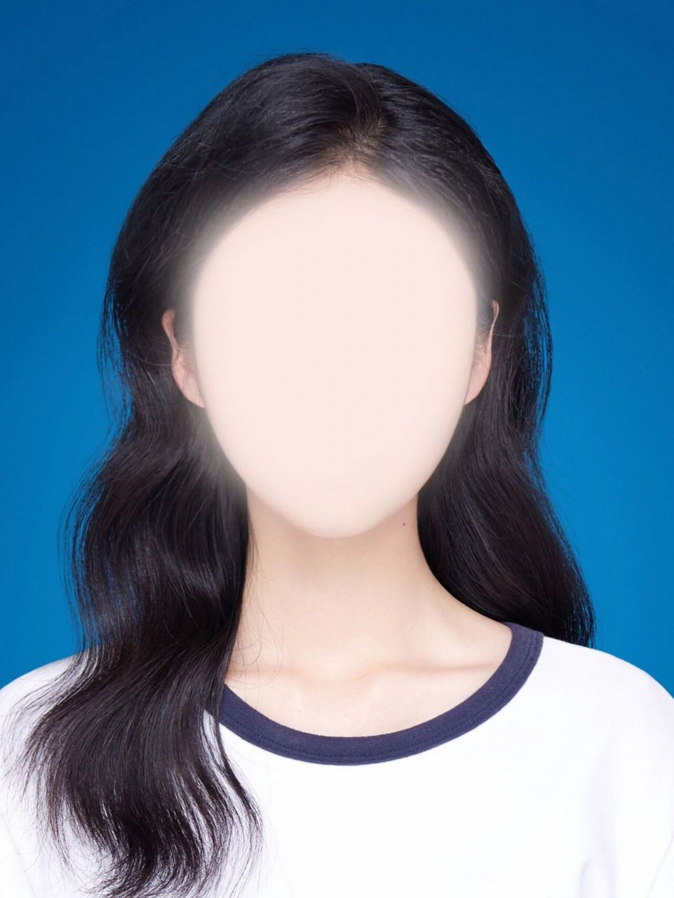 最近需要交蓝底证件照的姐妹可以试试这些模板哦,超级好看又自然