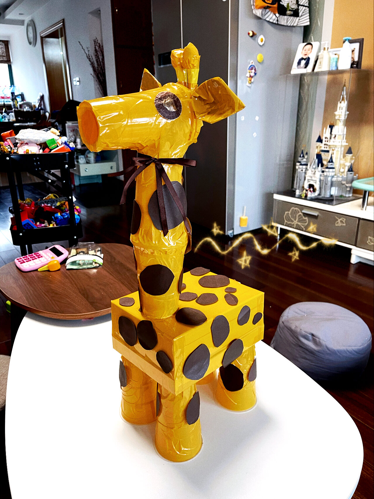 幼儿园手工第一单之长颈鹿🦒