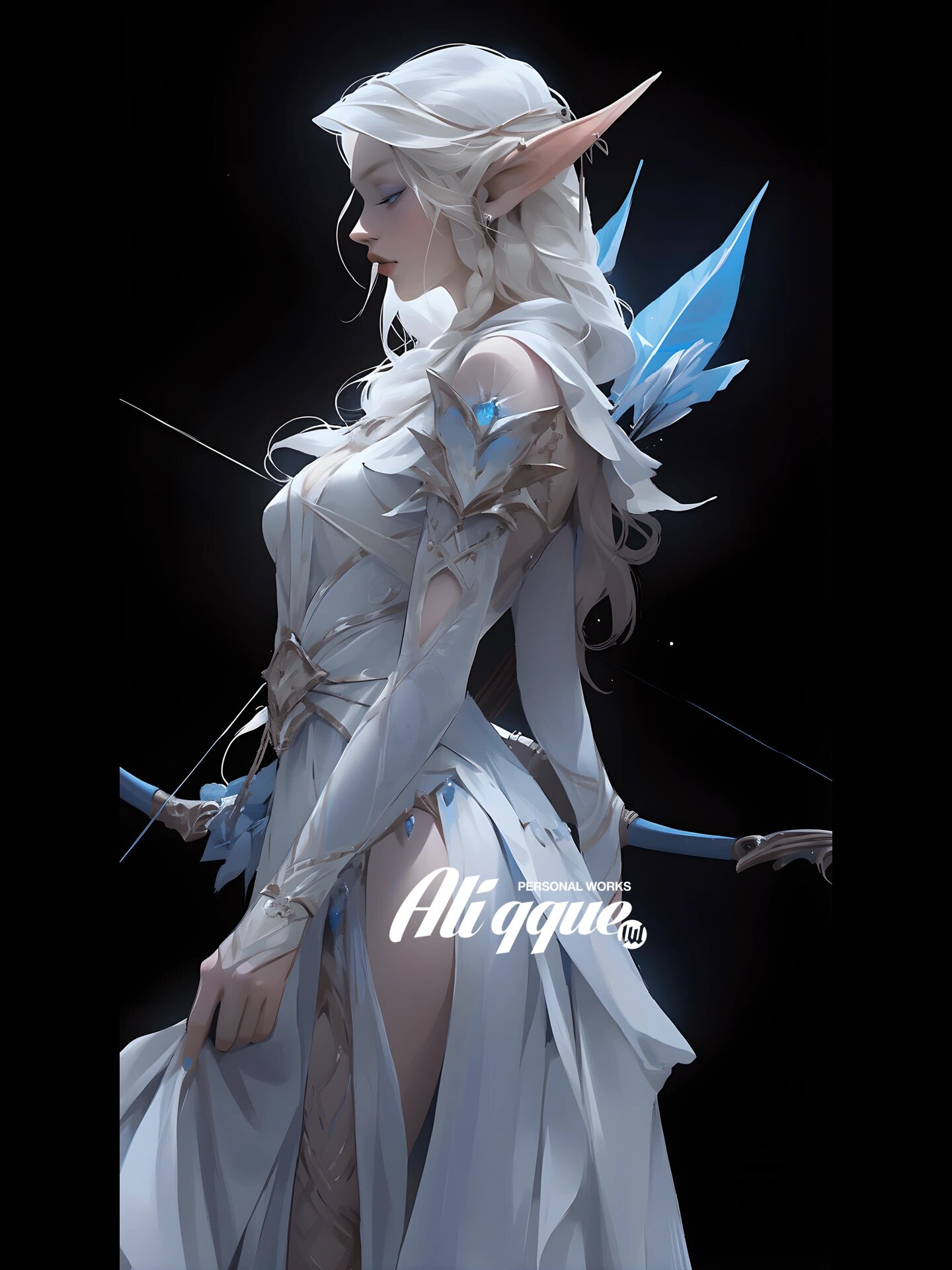 索利达尔·群星之怒-最美暗夜弓箭手猎人 09今天做了一组魔兽世界