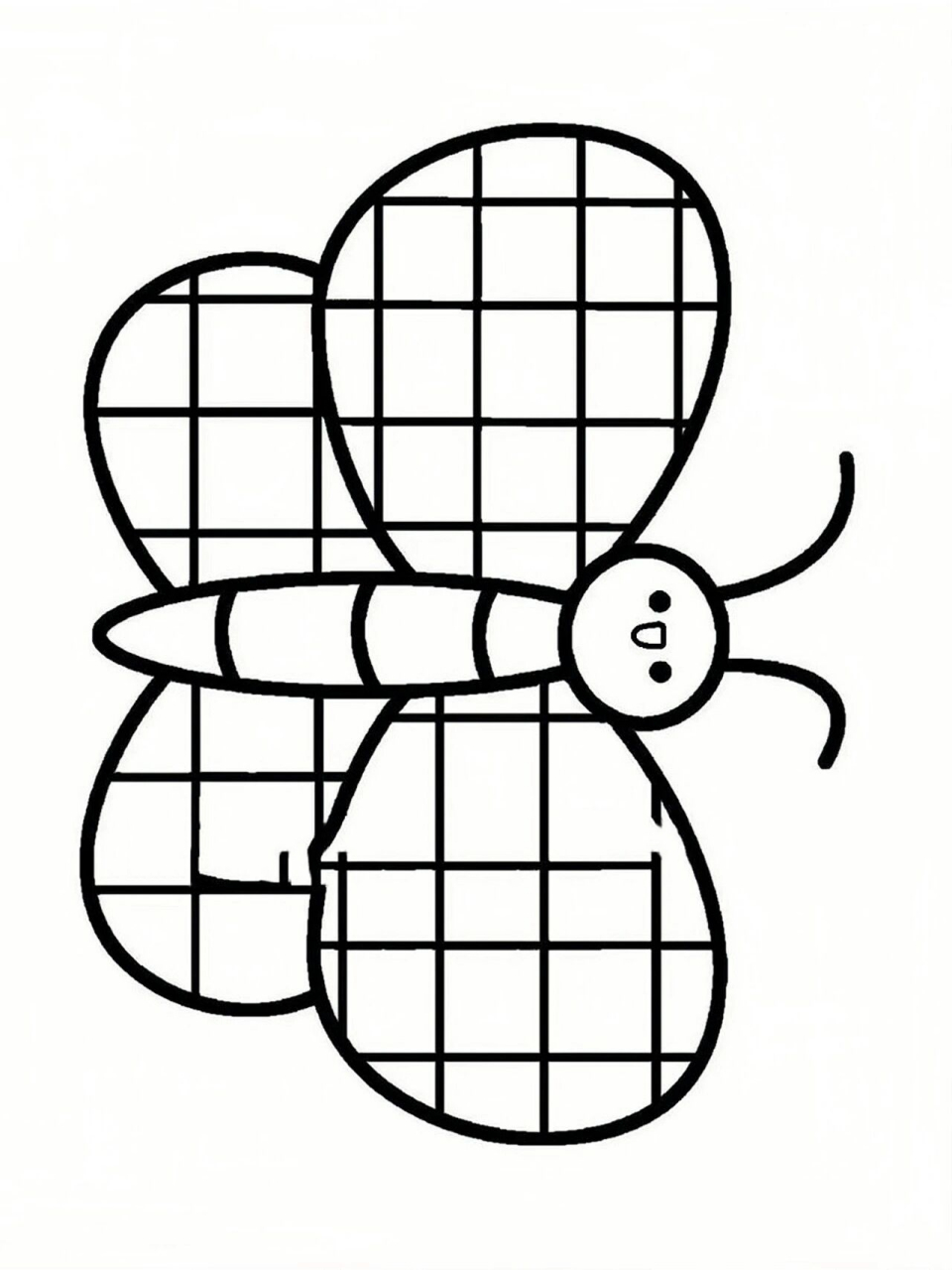 93幼儿园美工区|瓶子格子画 73小朋友涂色必备素材 93