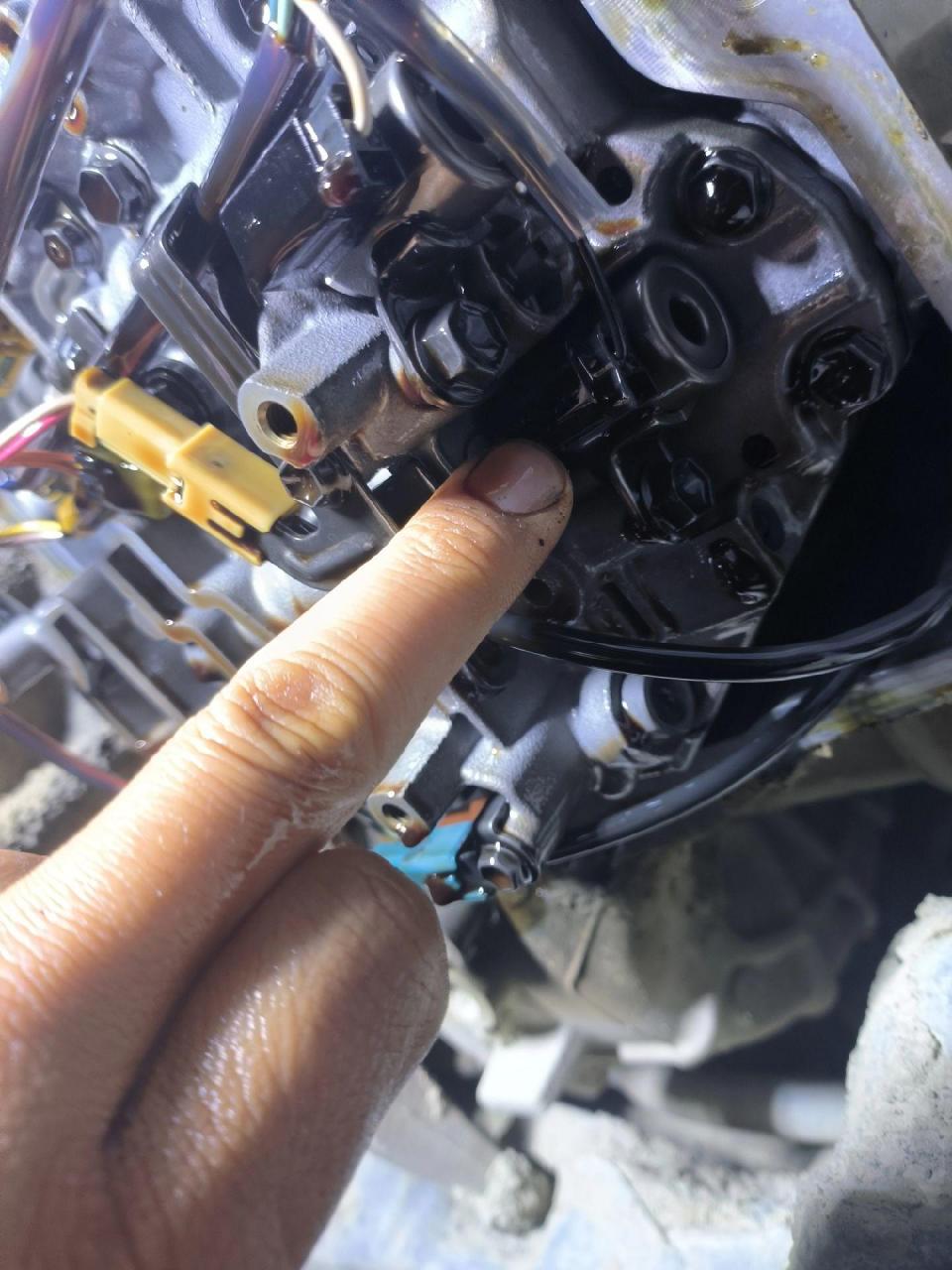 09g变速箱,档位没有显示,更换089电磁阀