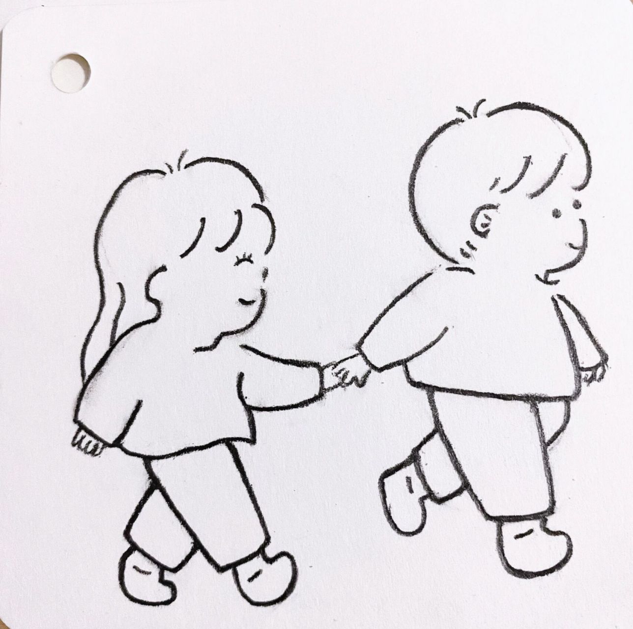 手牵手一起走哇7815  简笔教程99 慵懒的秋日79和喜欢的人