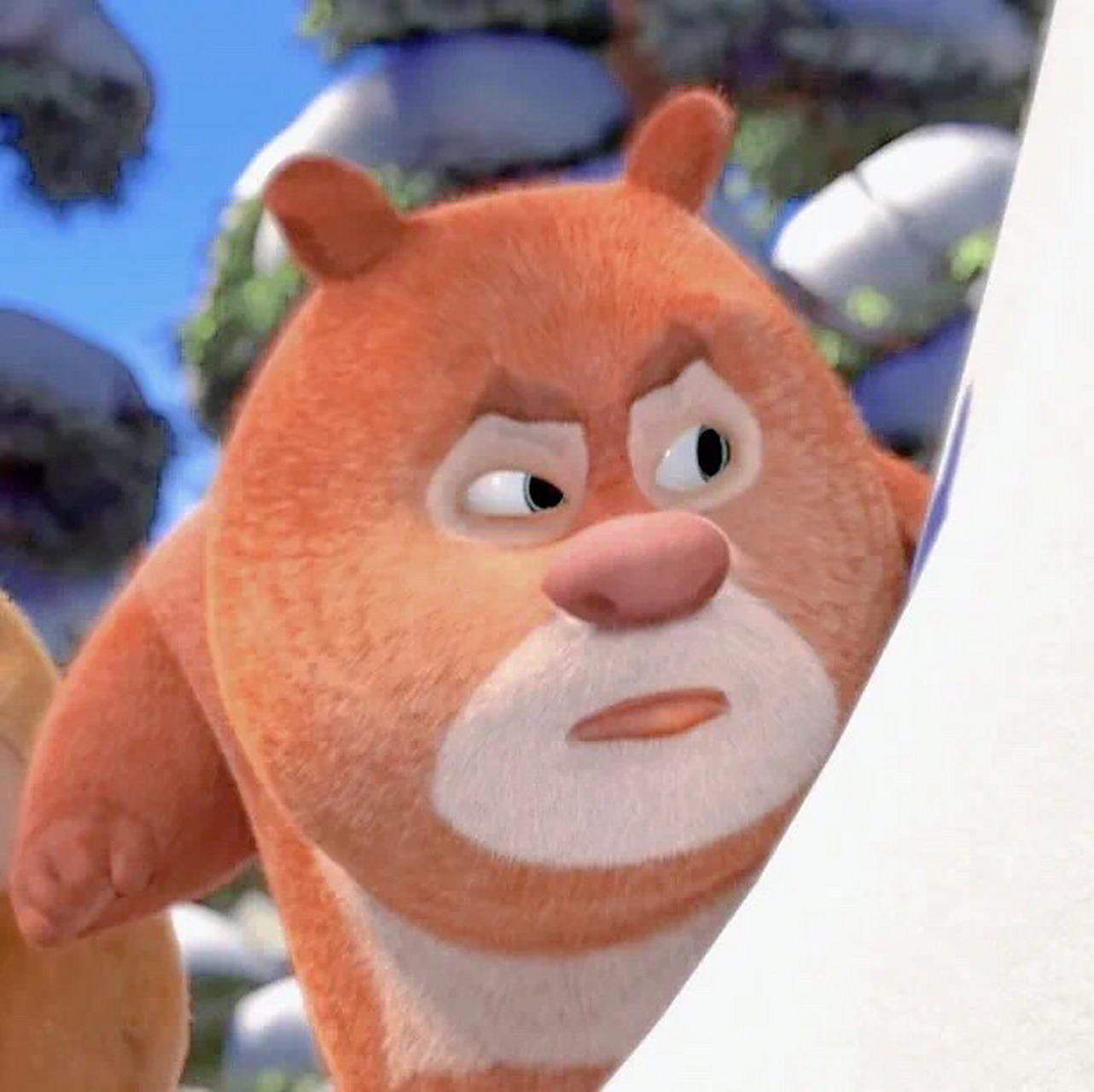 熊出没系列 第十二期 | 熊大熊二可爱头像 yyds 熊大,光头强又来砍树