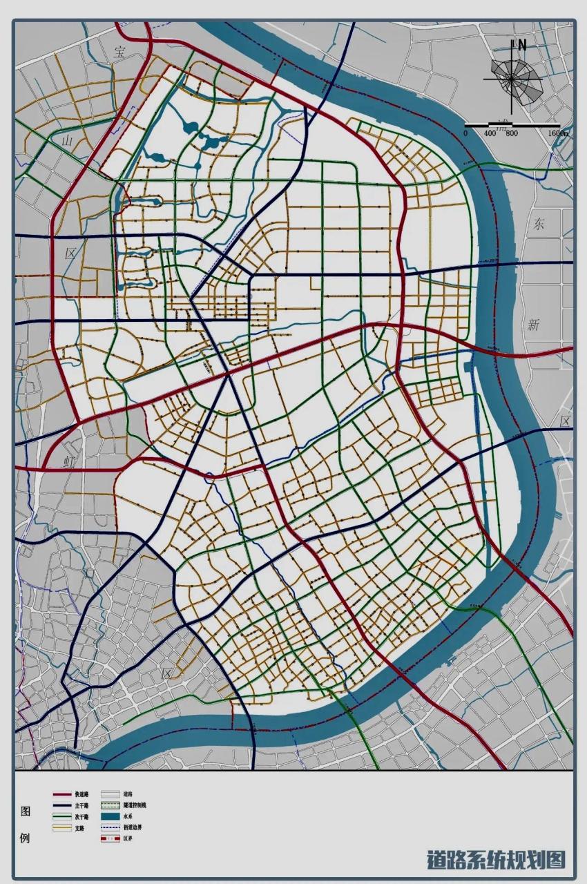 杨浦区(上海2035总体规划)单元规划,规划范围54.