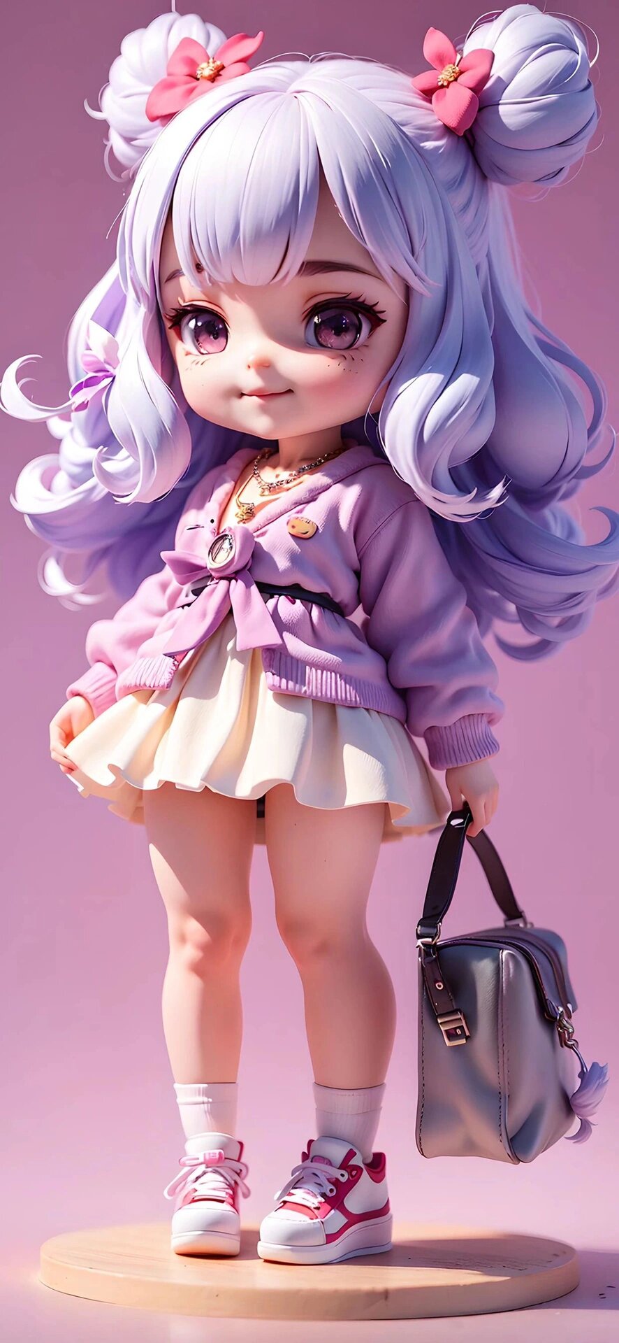 超萌ai盲盒壁纸高清手机壁纸锁屏背景图