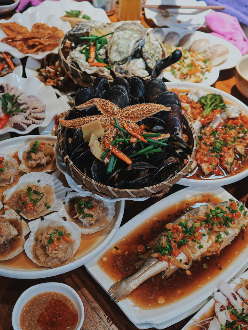 宅在家快一个月了,92除了想喝吃火锅,0215就是想吃海鲜.