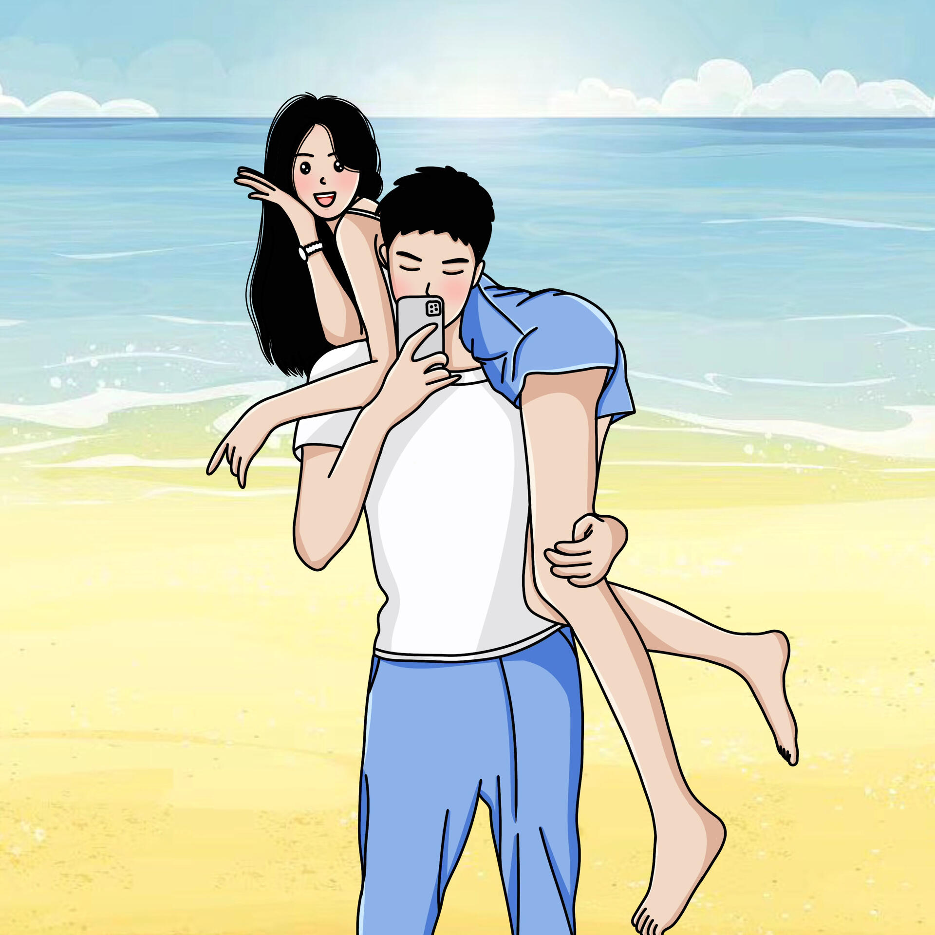 扛肩的宠爱!快@你的男朋友