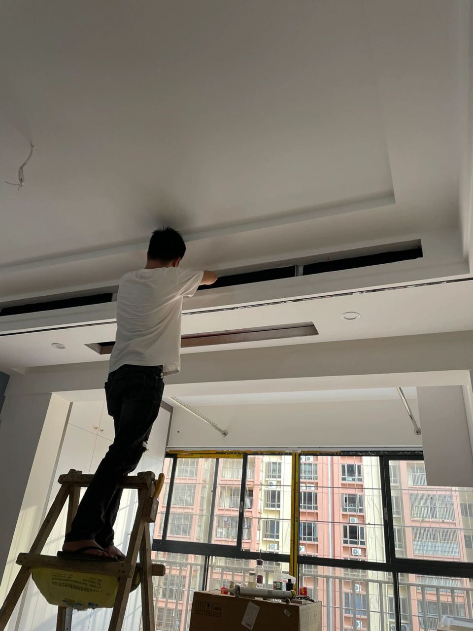 风管机真的会漏水吗? 空调出风口加长安装啦!