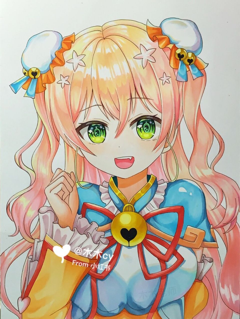 动漫人物/附线稿 小姐姐画完啦 #动漫热番推荐# #画画# #动漫# #动漫