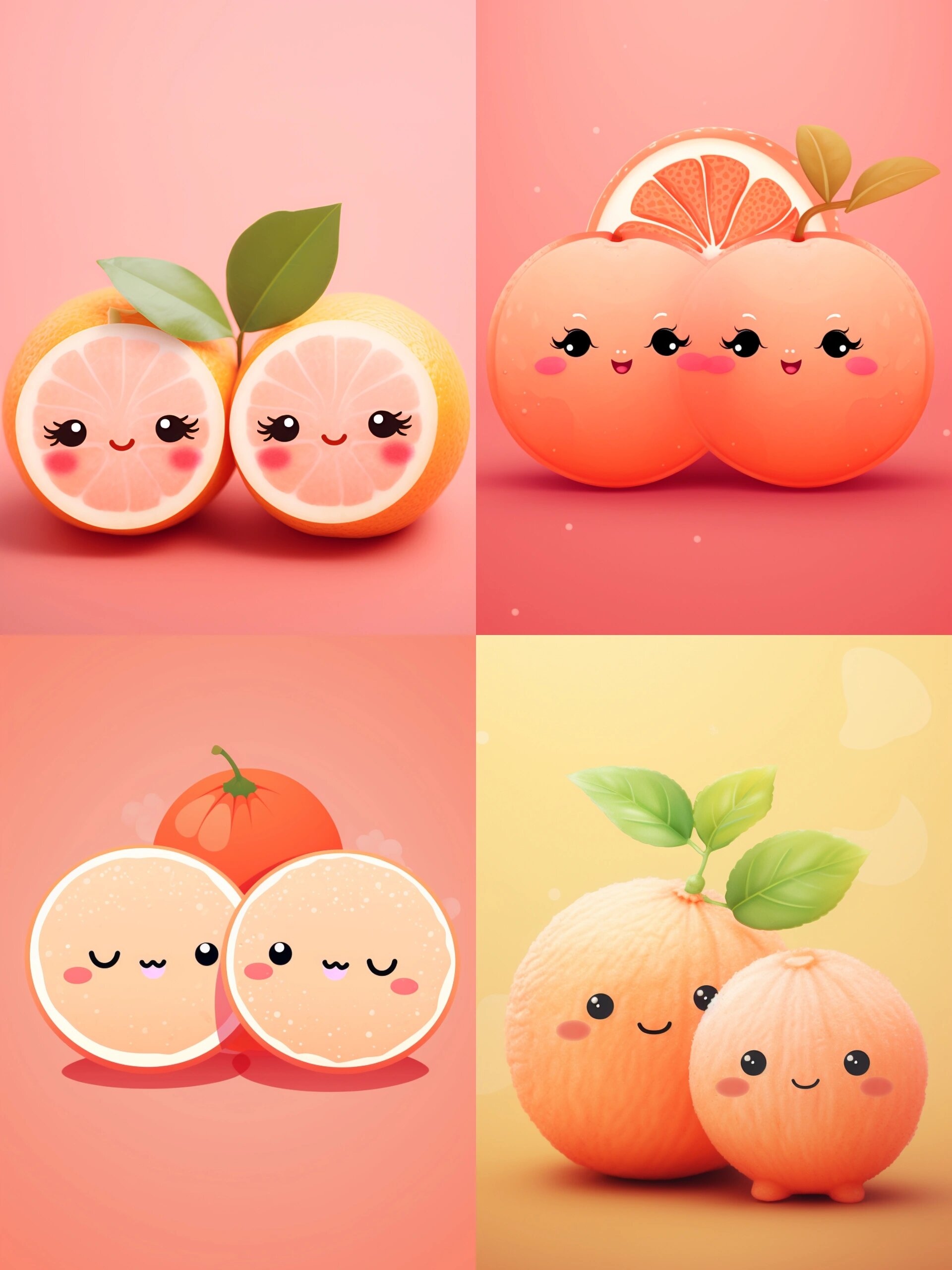可爱柚子