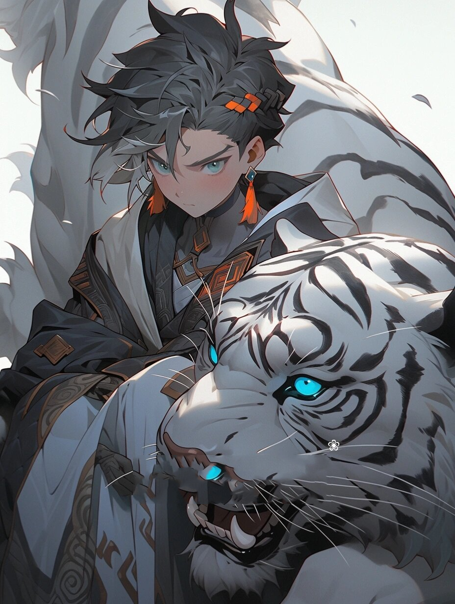 虎啸天魂住|霸气古风武侠虎之男子头像 霸气又唯美