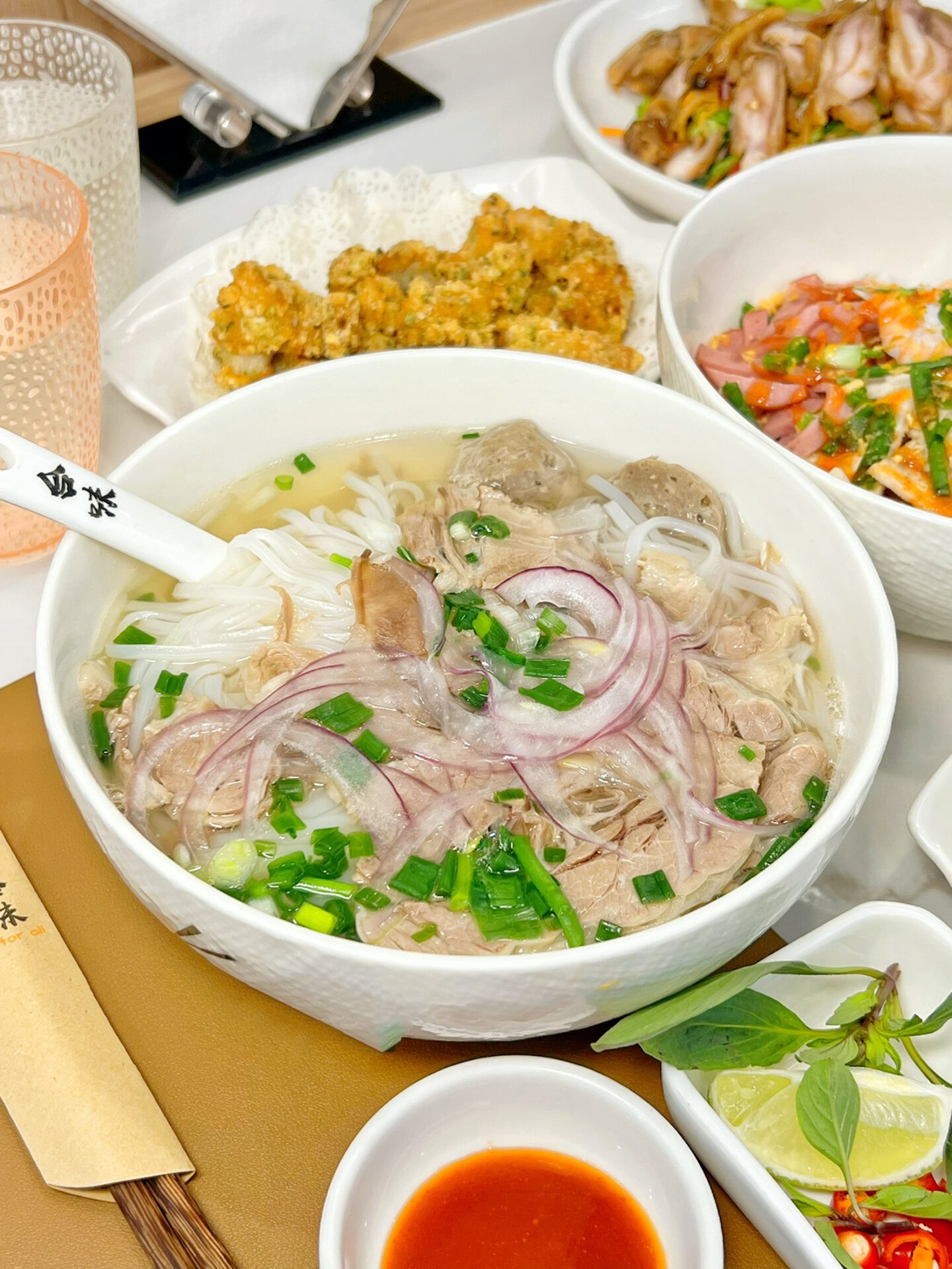 没想到干捞金边粿条这么好吃 本人真的超级喜欢东南亚的美食和特色