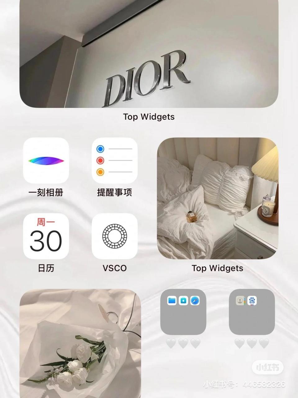 苹果ios14桌面布局照片图片