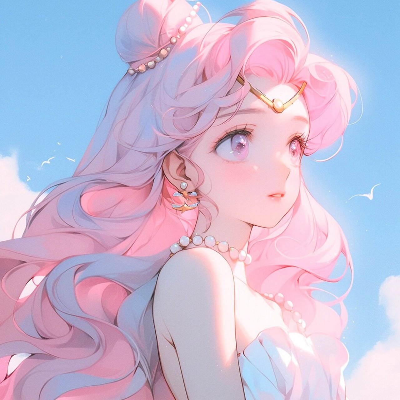 96可爱粉色卡通头像,让你的世界充满童趣