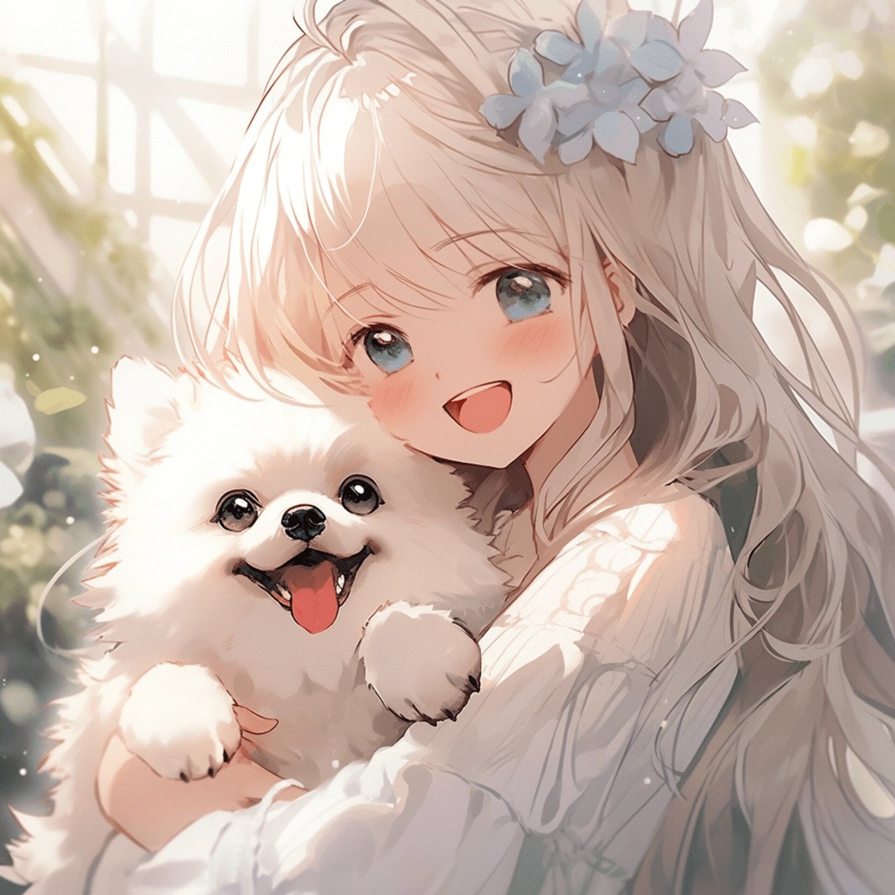 少女的快乐小狗98(动漫女头)