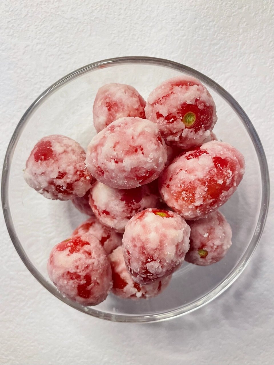 糖霜圣女果酸酸甜甜7615来熬糖霜!