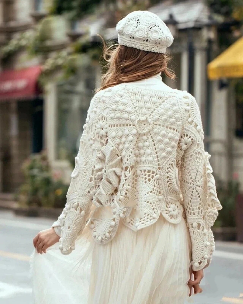 花寇爱尔兰毛衣(钩针图解)  感谢分享图解,太详细了