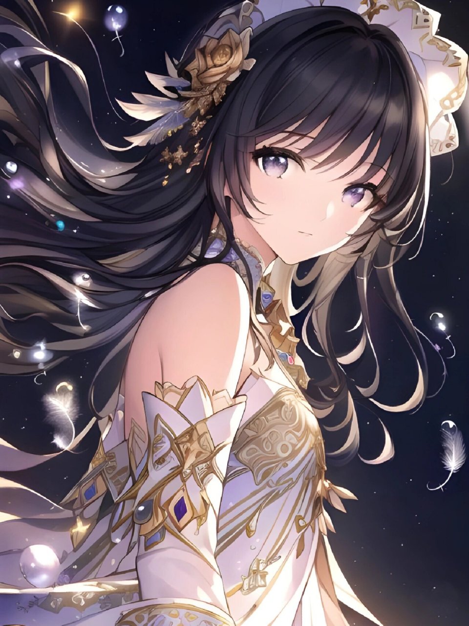 摩羯座73|不念过往不惧将来|二次元壁纸