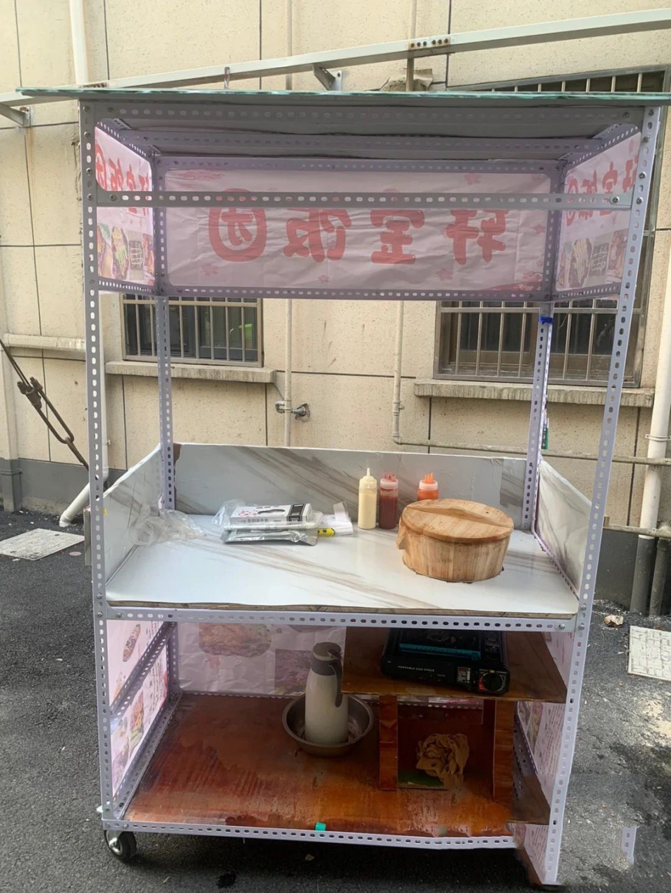 被大家问爆的自制小吃车教程来啦 每天都很忙,一直没时间出教程,挤出