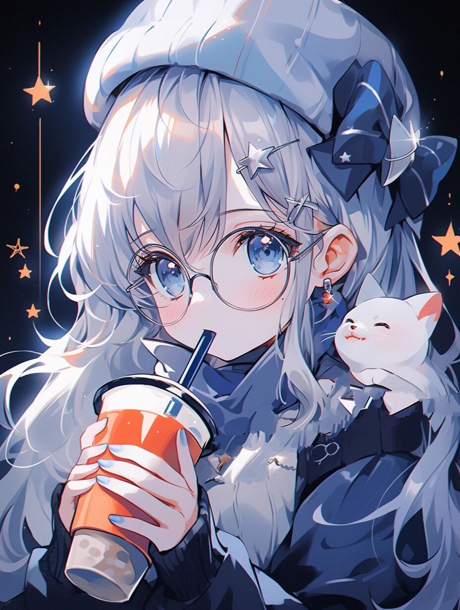 可爱头像 | 蓝色系 | 奶茶喵 787878 禁止搬运/商用/二改 78