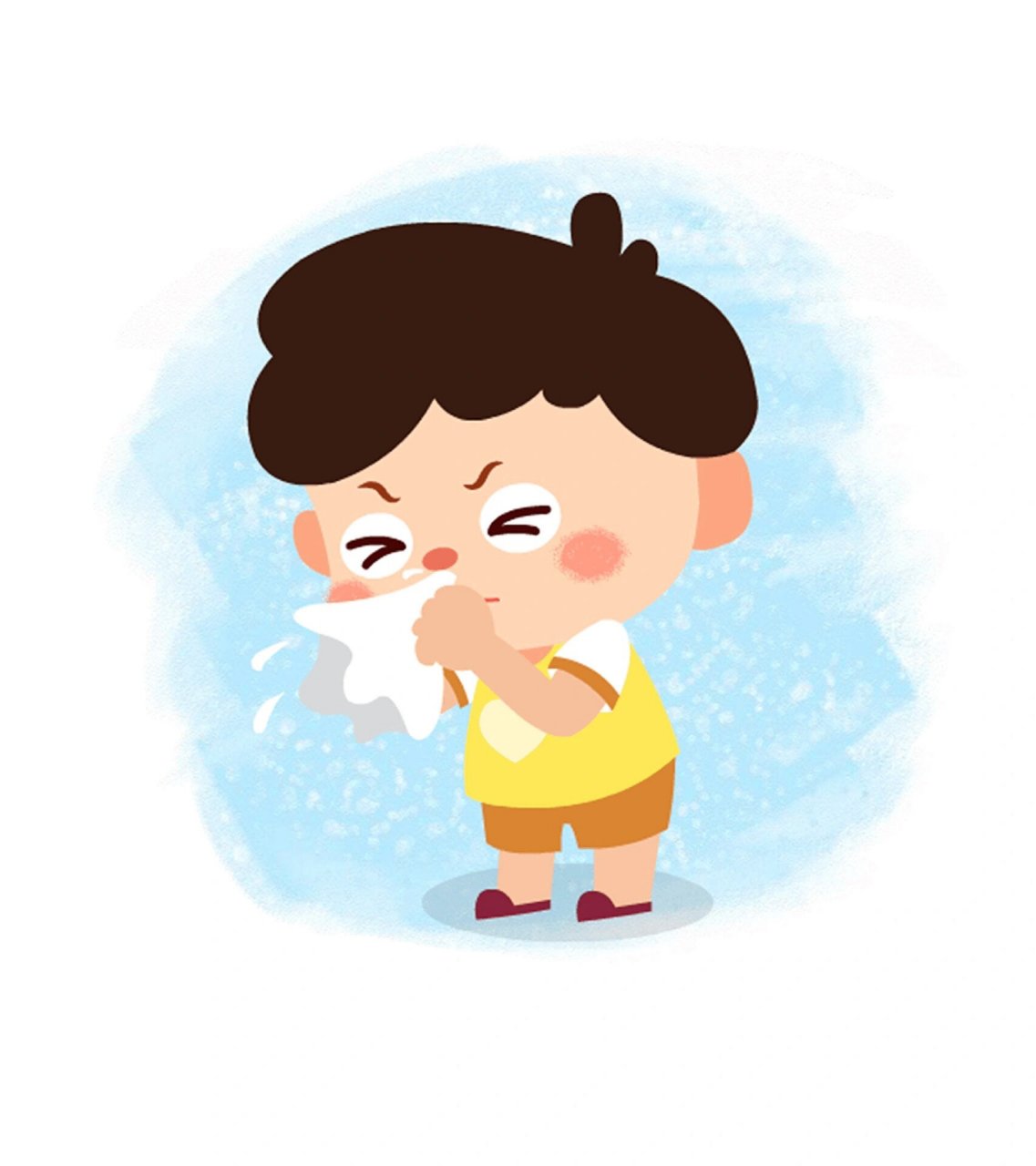 如何正确擦鼻涕|环创素材 如何正确擦鼻涕,可打印环创素材